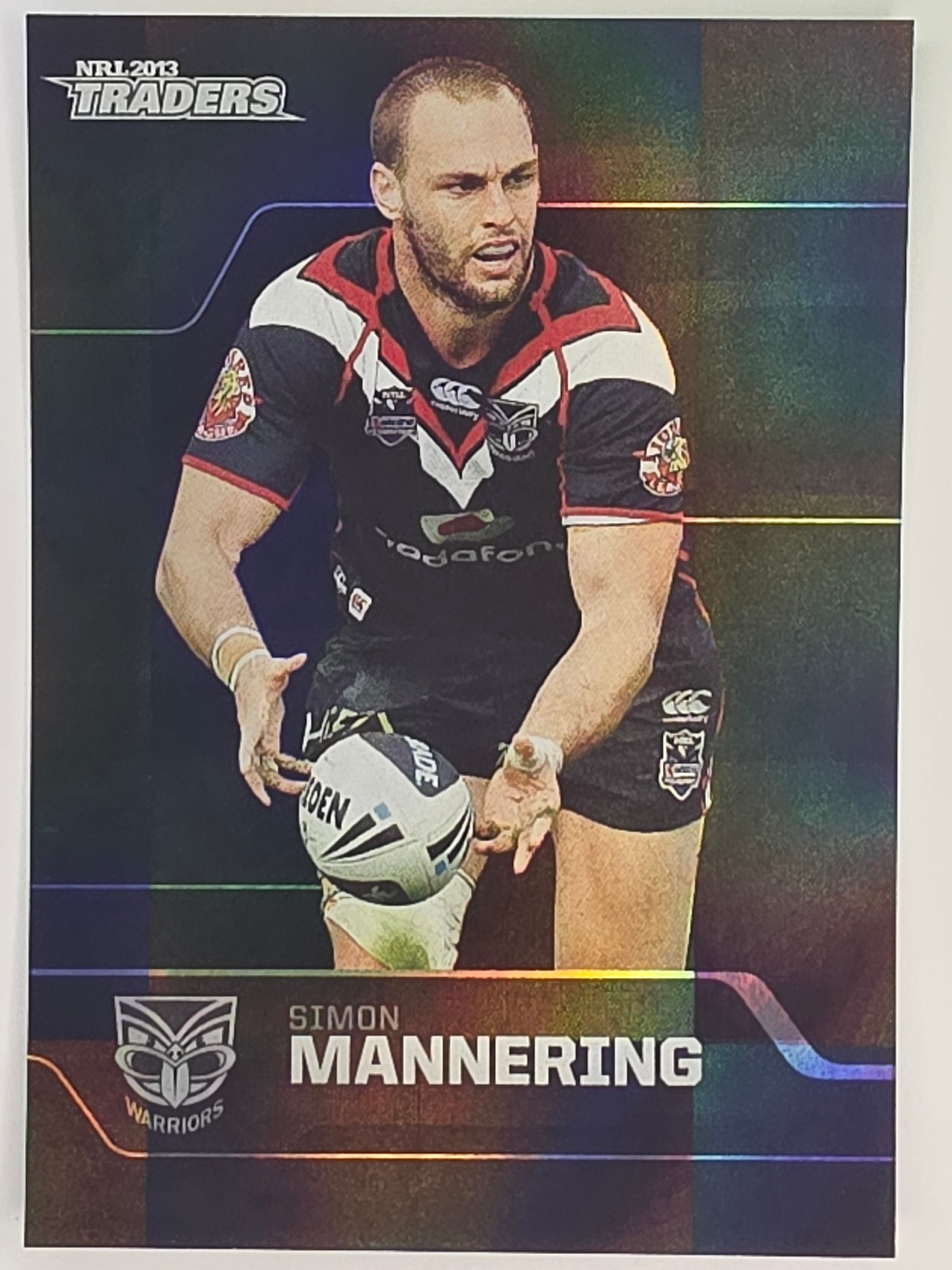 NRL 2013 Traders | Parallel #PS175 Simon Mannering New Zealand Warriors
