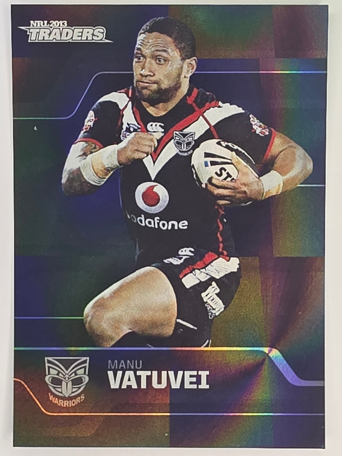 NRL 2013 Traders | Parallel #PS180 Manu Vatuvei New Zealand Warriors