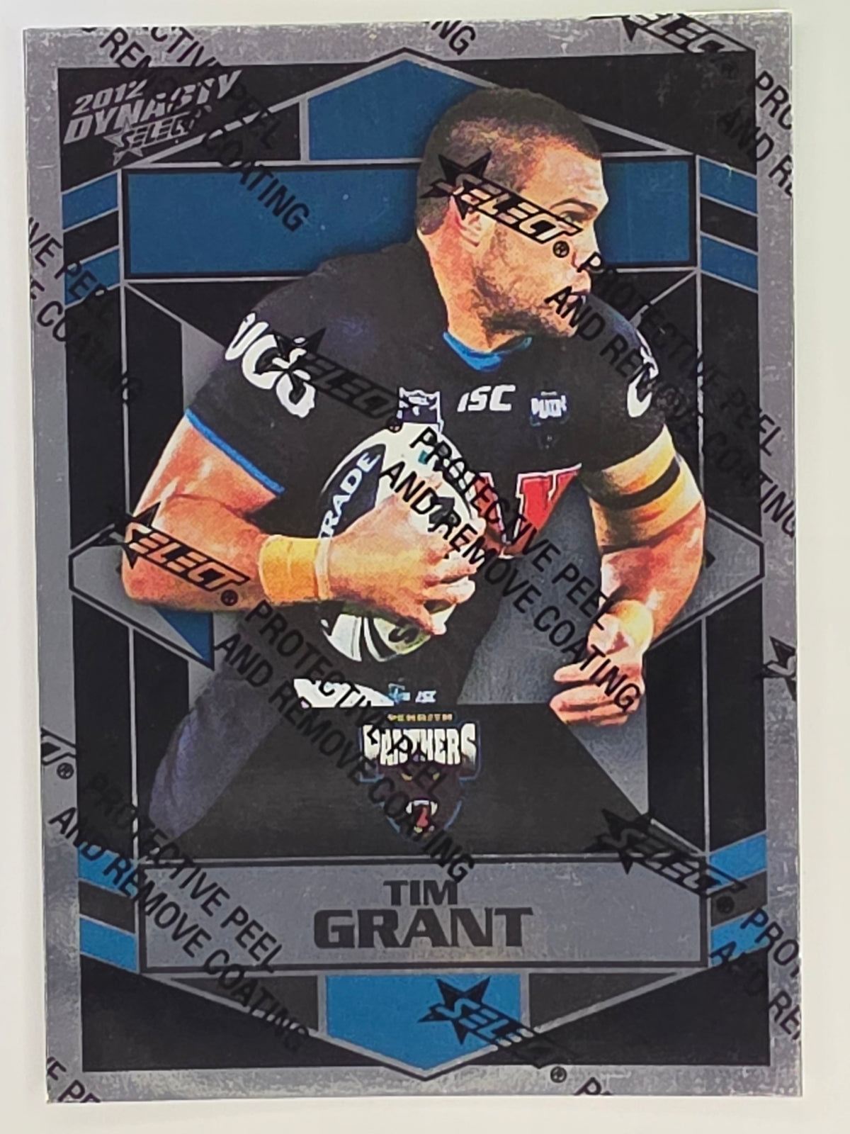 NRL 2012 Dynasty Silver Parallel #SP128 Tim Grant Penrith Panthers