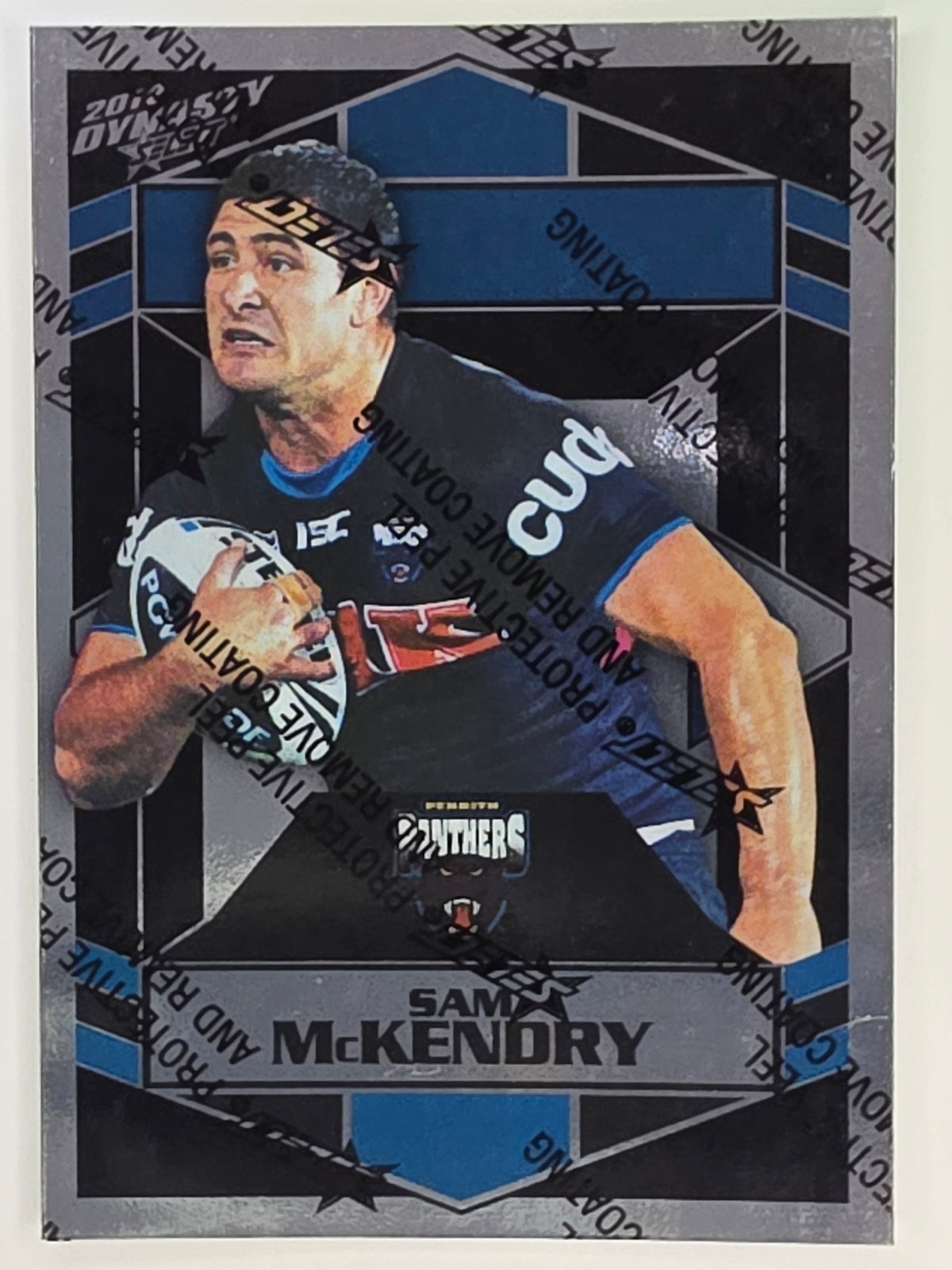 NRL 2012 Dynasty Silver Parallel #SP132 Sam McKendry Penrith Panthers