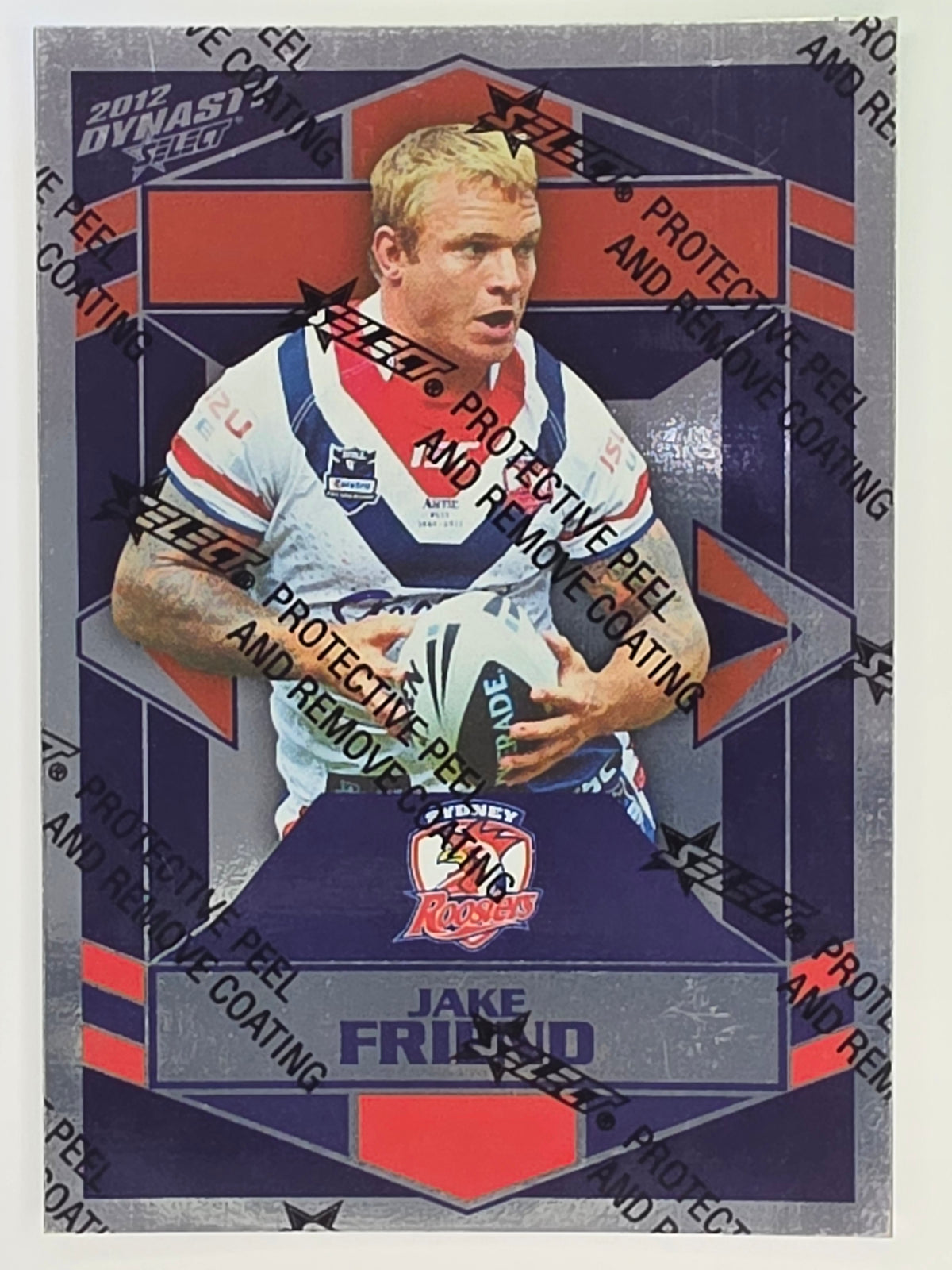 NRL 2012 Dynasty Silver Parallel #SP164 Jake Friend Sydney Roosters