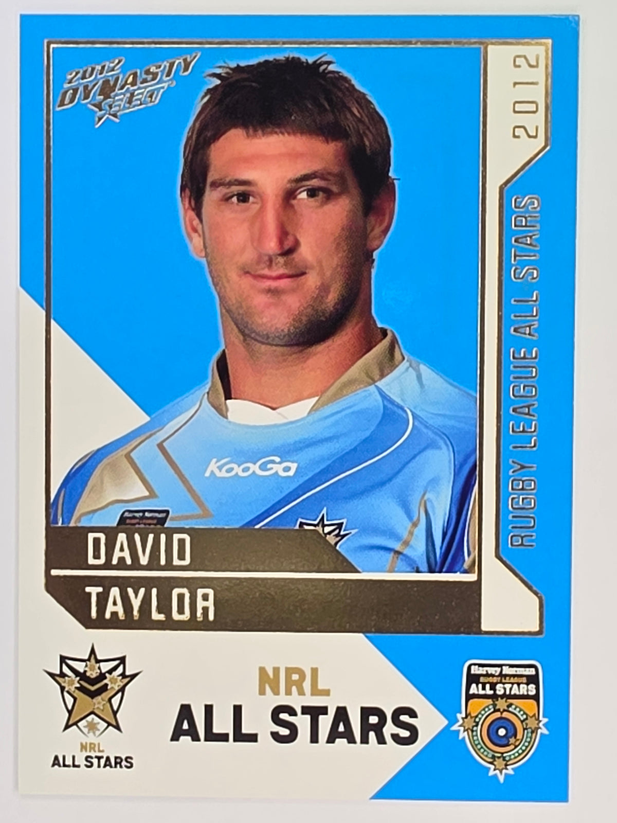 NRL 2012 Dynasty All Stars #AS34 David Taylor NRL All Stars