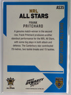 NRL 2012 Dynasty All Stars #AS35 Frank Pritchard NRL All Stars
