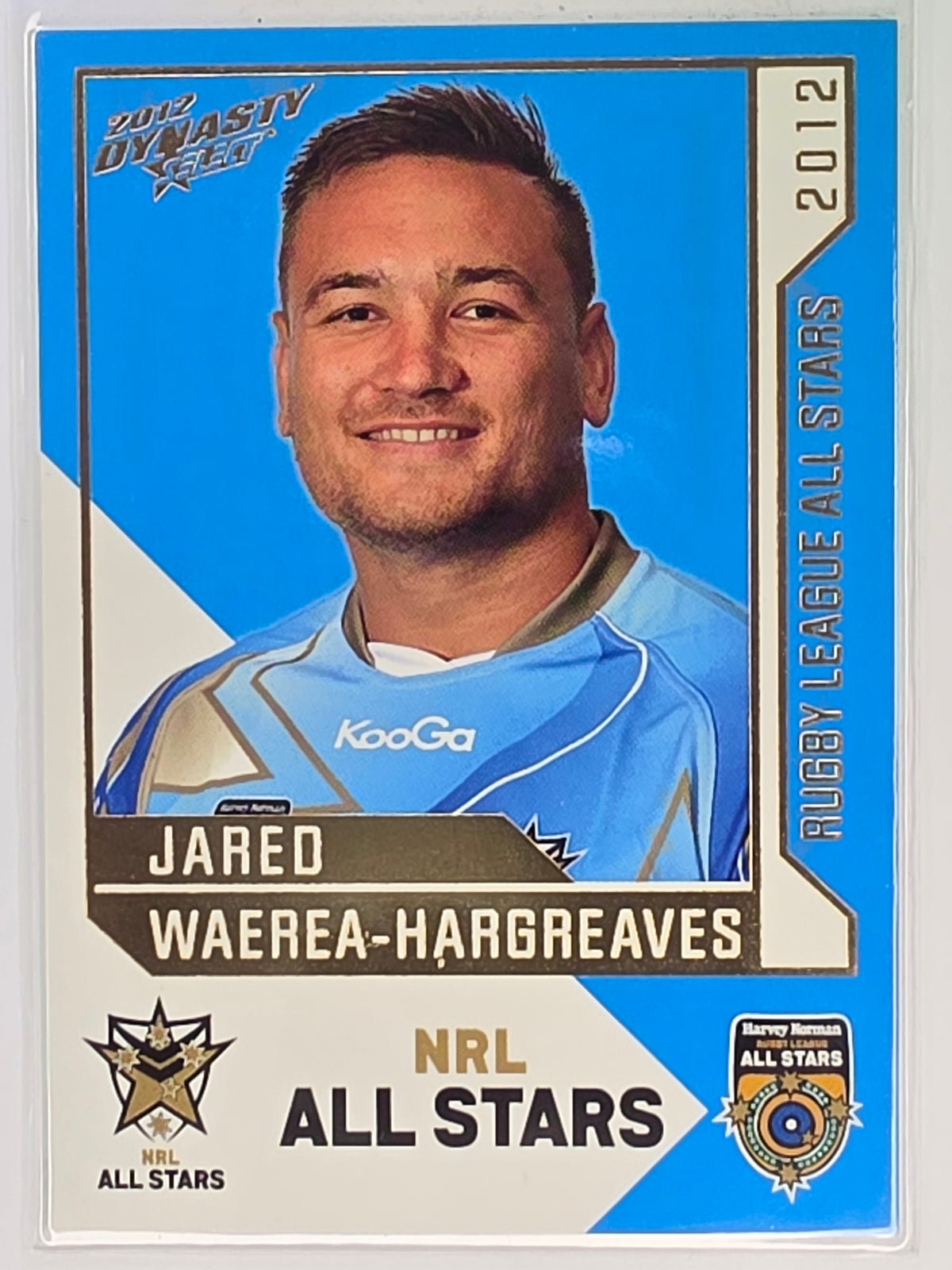 NRL 2012 Dynasty All Stars #AS36 Jared Waerea-Hargreaves NRL All Stars