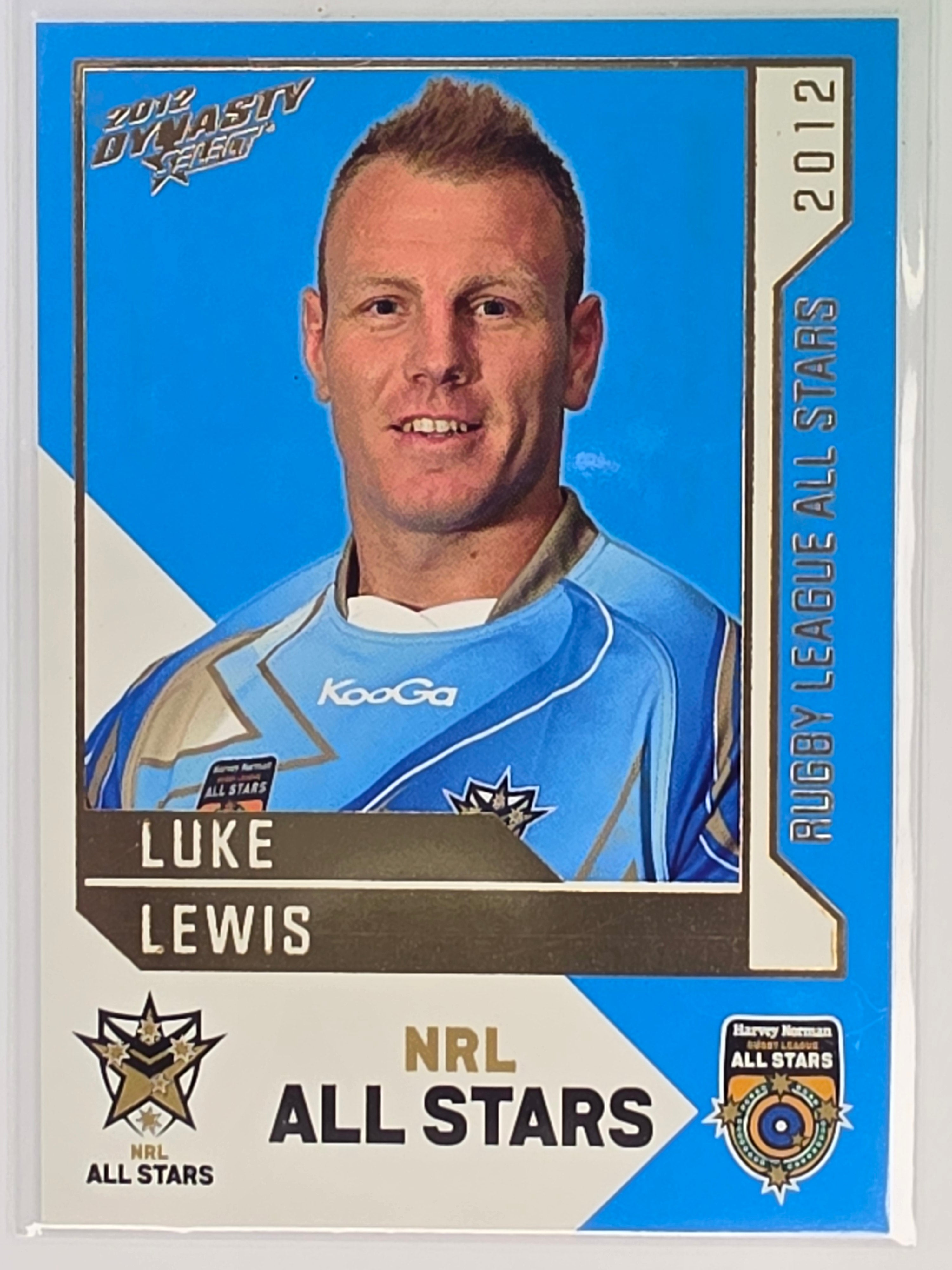 NRL 2012 Dynasty All Stars #AS39 Luke Lewis NRL All Stars