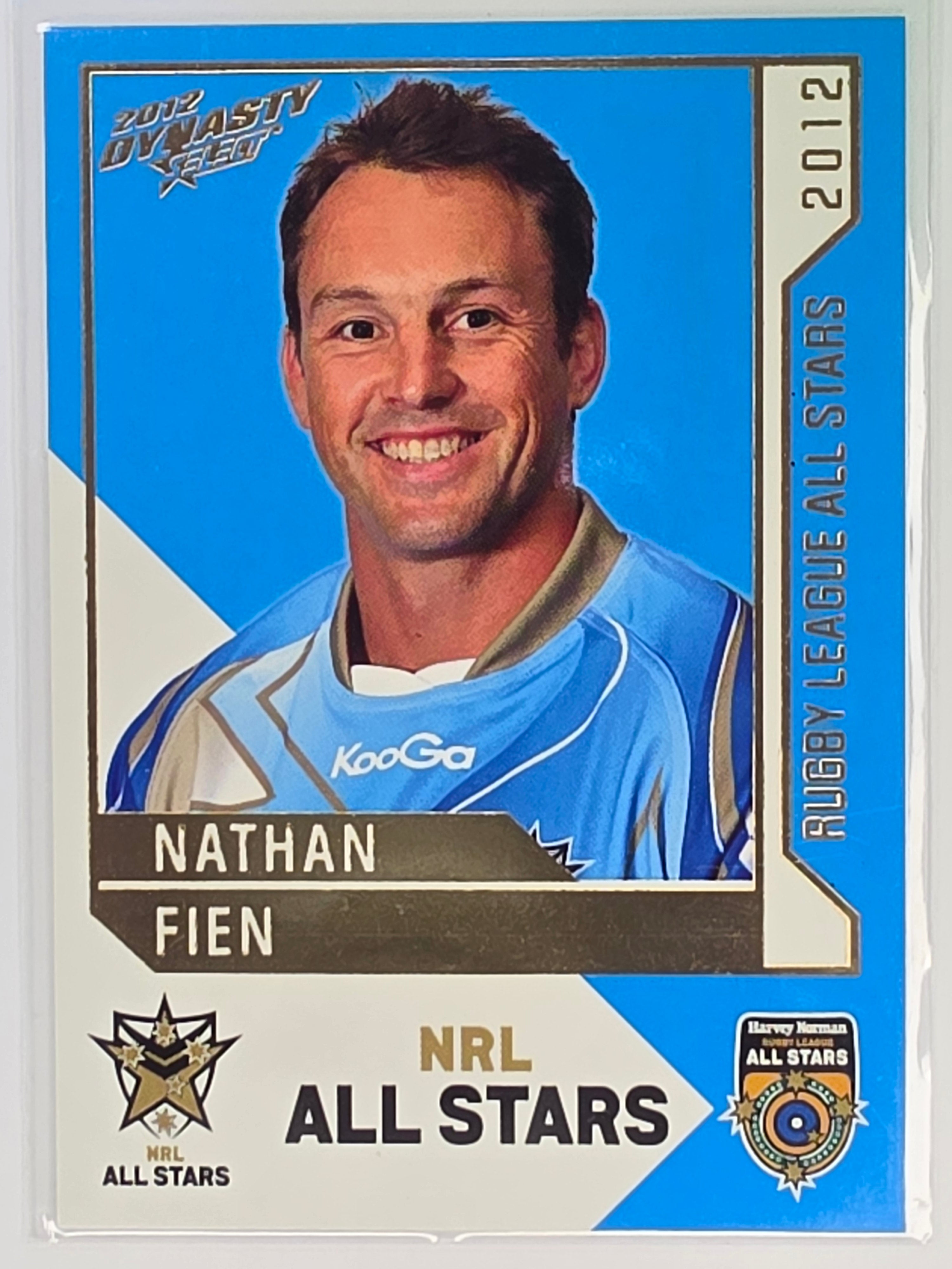 NRL 2012 Dynasty All Stars #AS40 Nathan Fien NRL All Stars