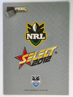 NRL 2012 Champions Peeled Parallel Card #60 Steve Michaels Gold Coast Titans