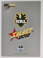 NRL 2012 Champions Peeled Parallel Card #155 Eddy Pettybourne South Sydney Rabbitohs