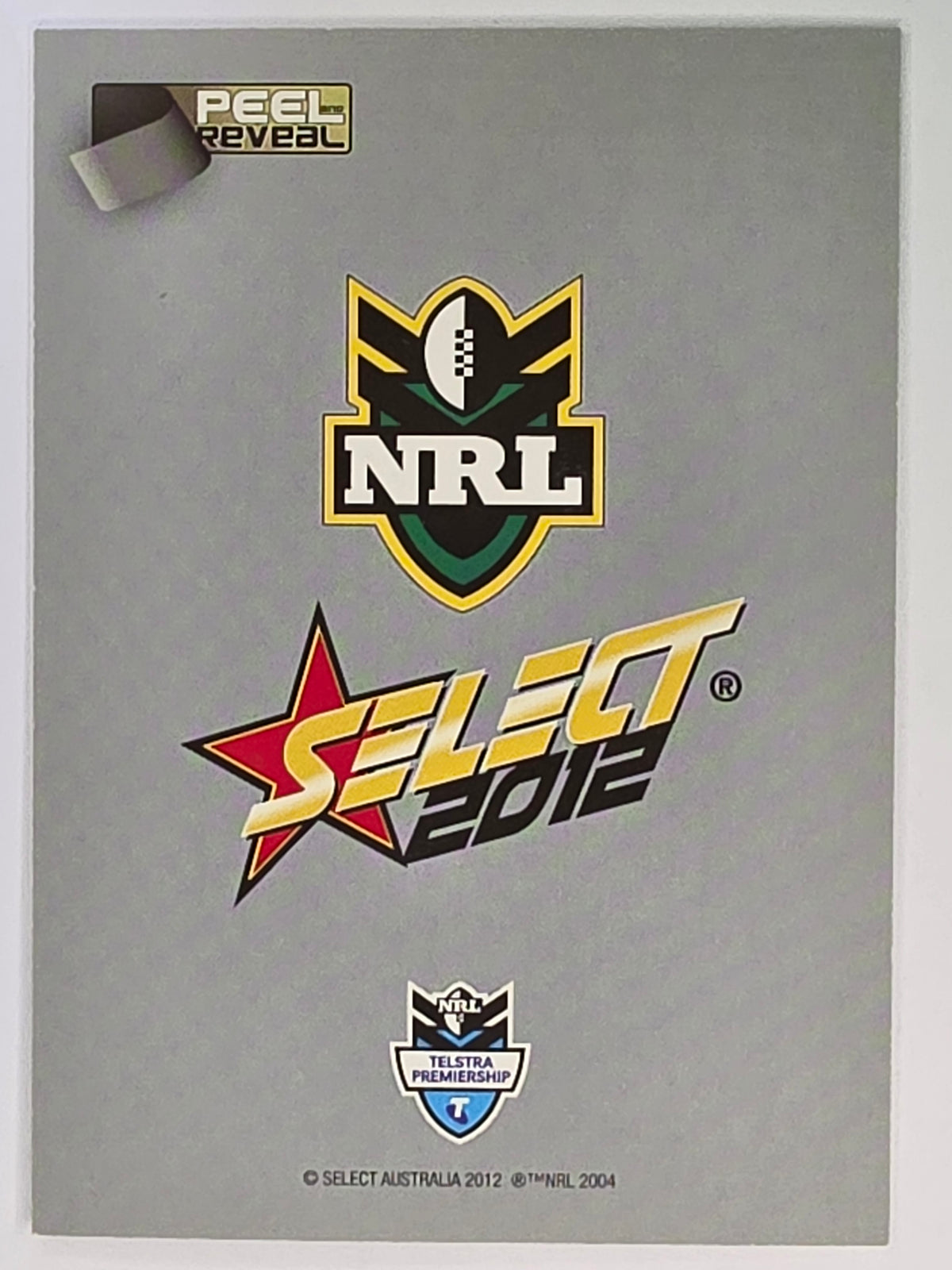 NRL 2012 Champions Peeled Parallel Card #155 Eddy Pettybourne South Sydney Rabbitohs