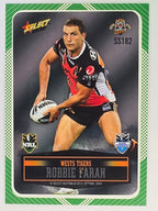 NRL 2012 Champions Peeled Parallel Card #182 Robbie Farah Wests Tigers