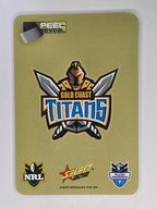 NRL 2012 Champions Gold Parallel Card #60 Steve Michaels Gold Coast Titans
