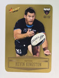NRL 2012 Champions Gold Parallel Card #132 Kevin Kingston Penrith Panthers