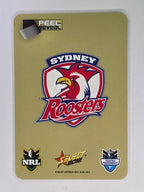 NRL 2012 Champions Gold Parallel Card #165 Mose Masoe Sydney Roosters
