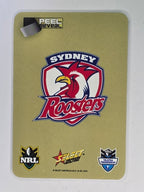 NRL 2012 Champions Gold Parallel Card #168 Frank-Paul Nuuausala Sydney Roosters