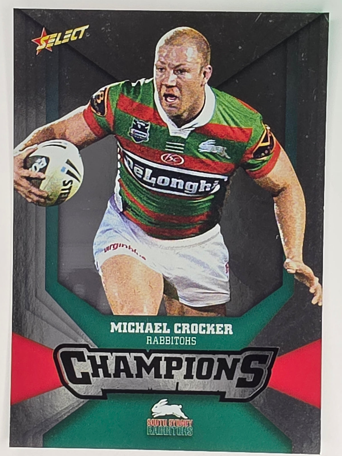 NRL 2011 Champions Silver Parallel #152 Michael Crocker South Sydney Rabbitohs