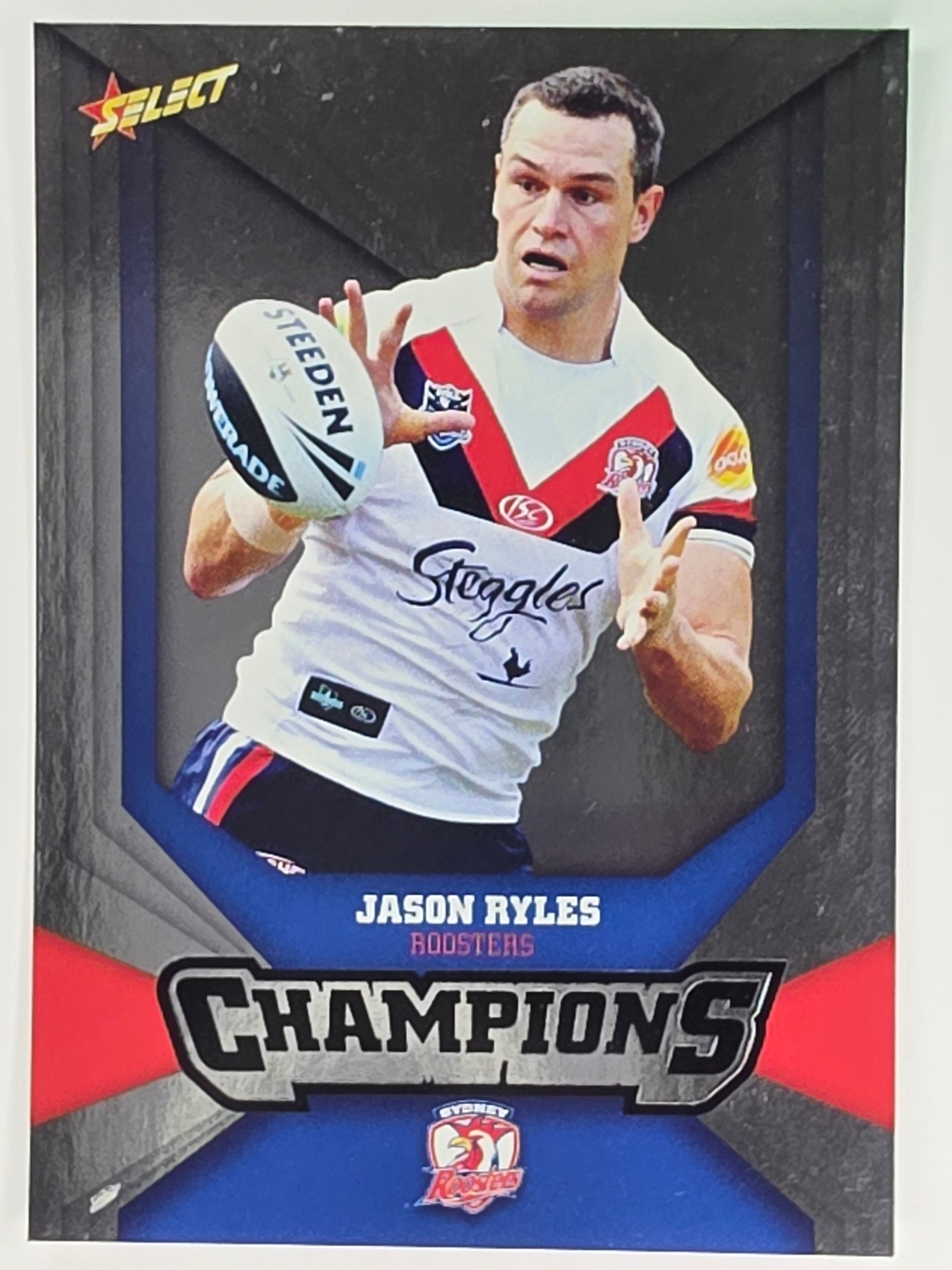 NRL 2011 Champions Silver Parallel #172 Jason Ryles Sydney Roosters