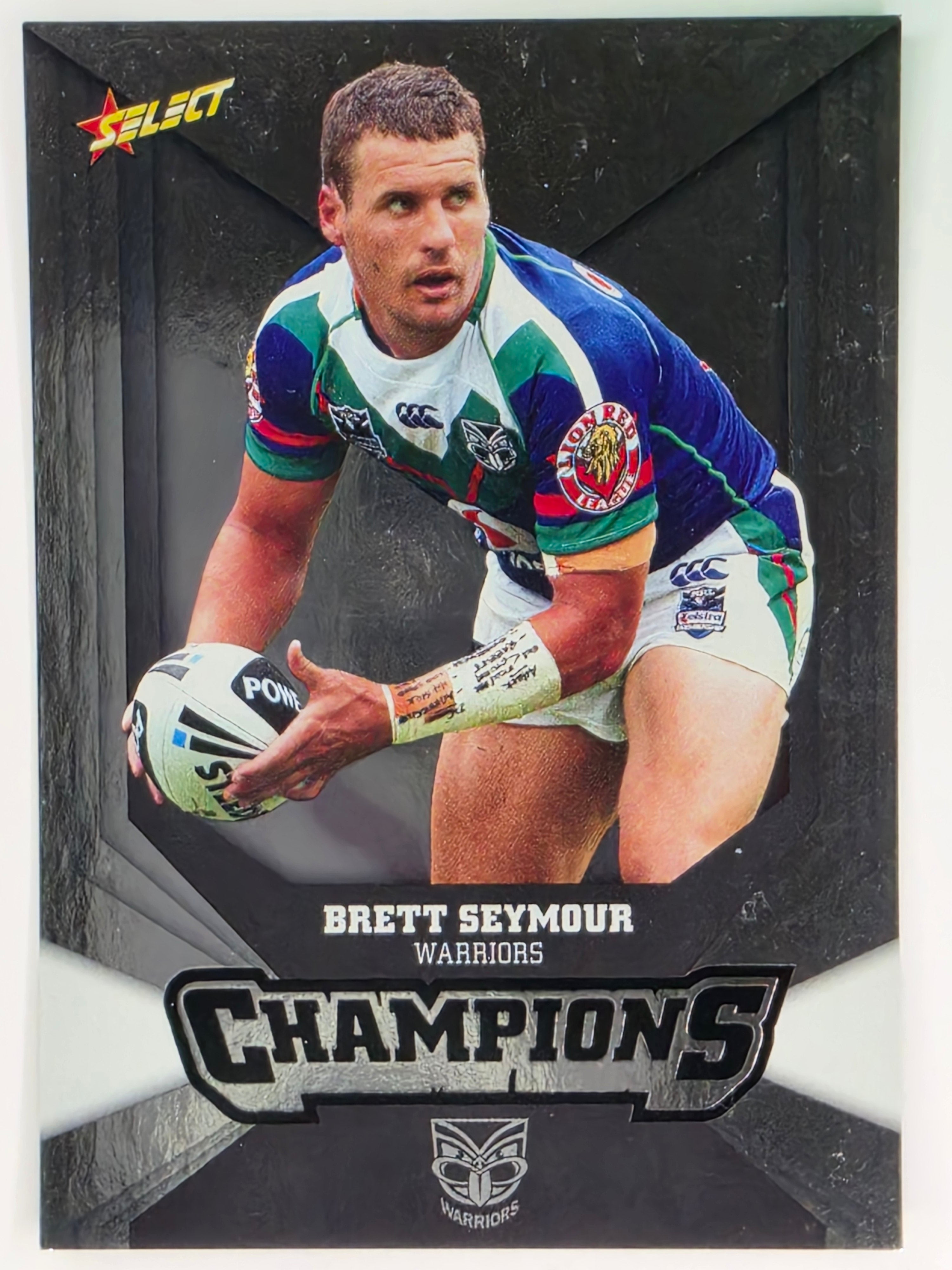 NRL 2011 Champions Silver Parallel #181 Brett Seymour New Zealand Warriors