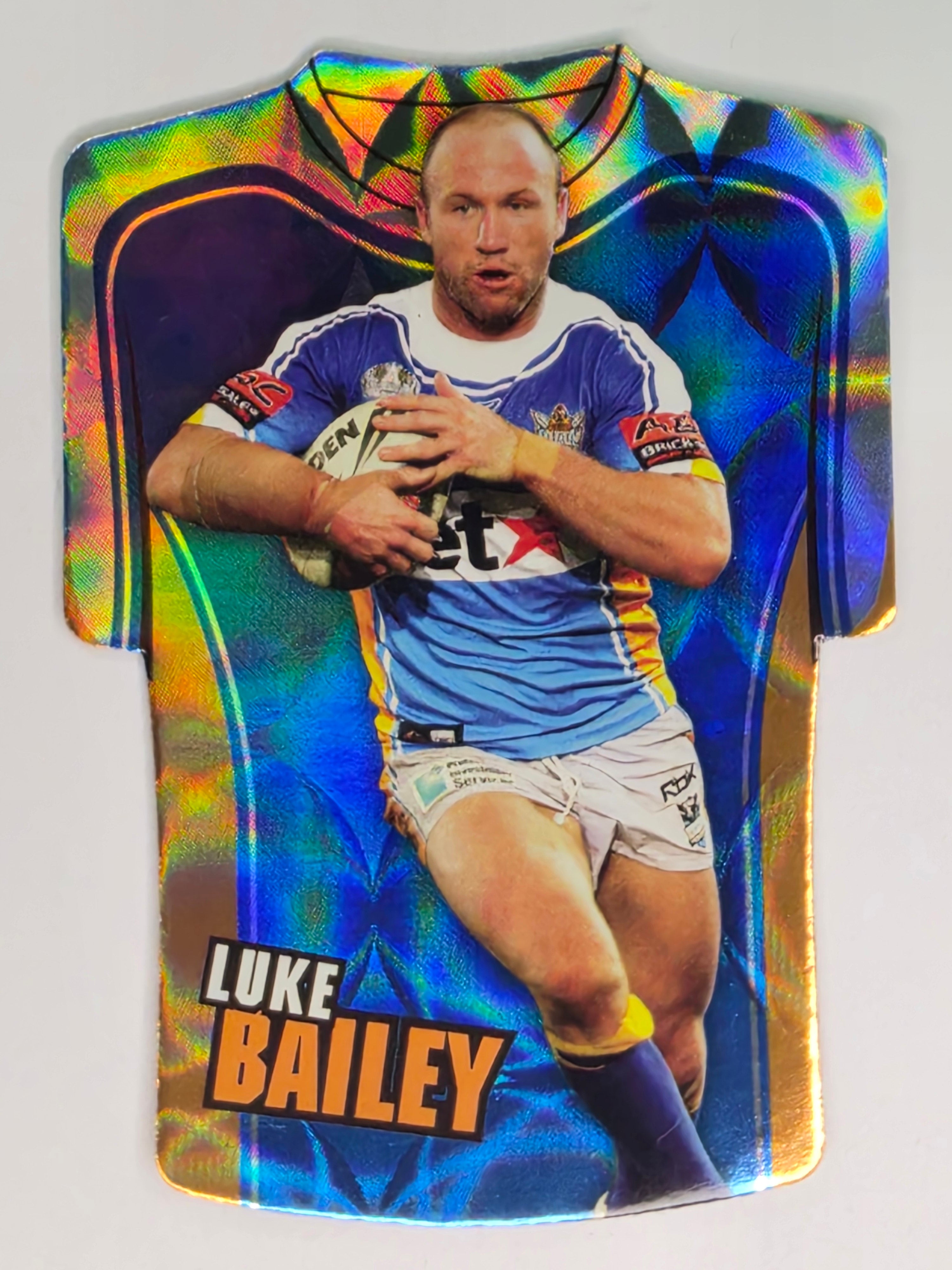 NRL 2009 Champions Parallel Holofoil Jersey  #52 Luke Bailey Gold Coast Titans