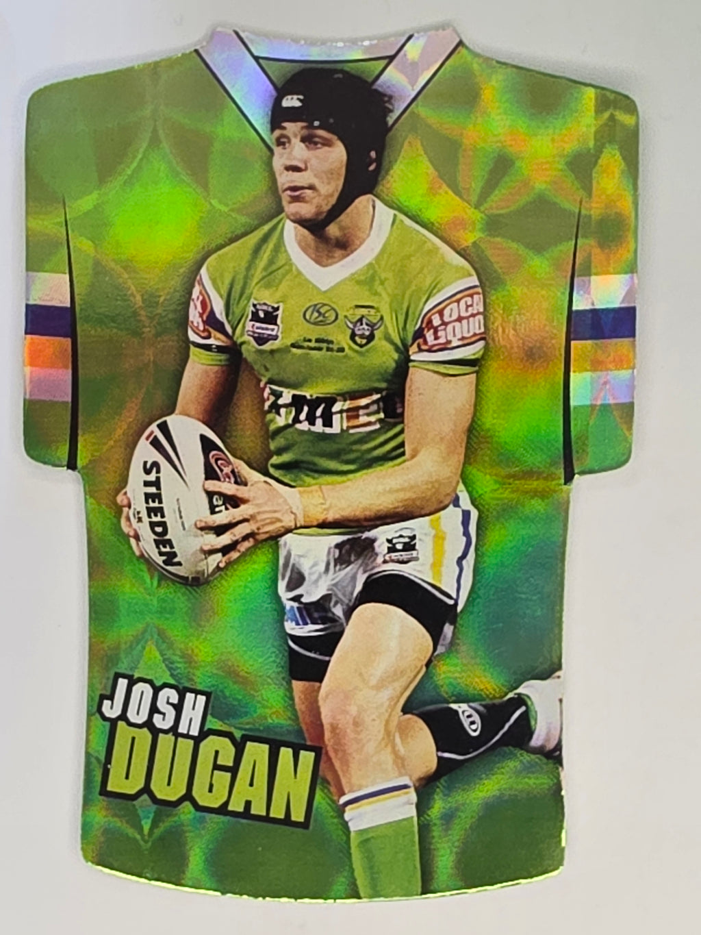 NRL 2009 Classic | Holofoil Jersey Cards #JDC13 | Josh Dugan | Canberra Raiders