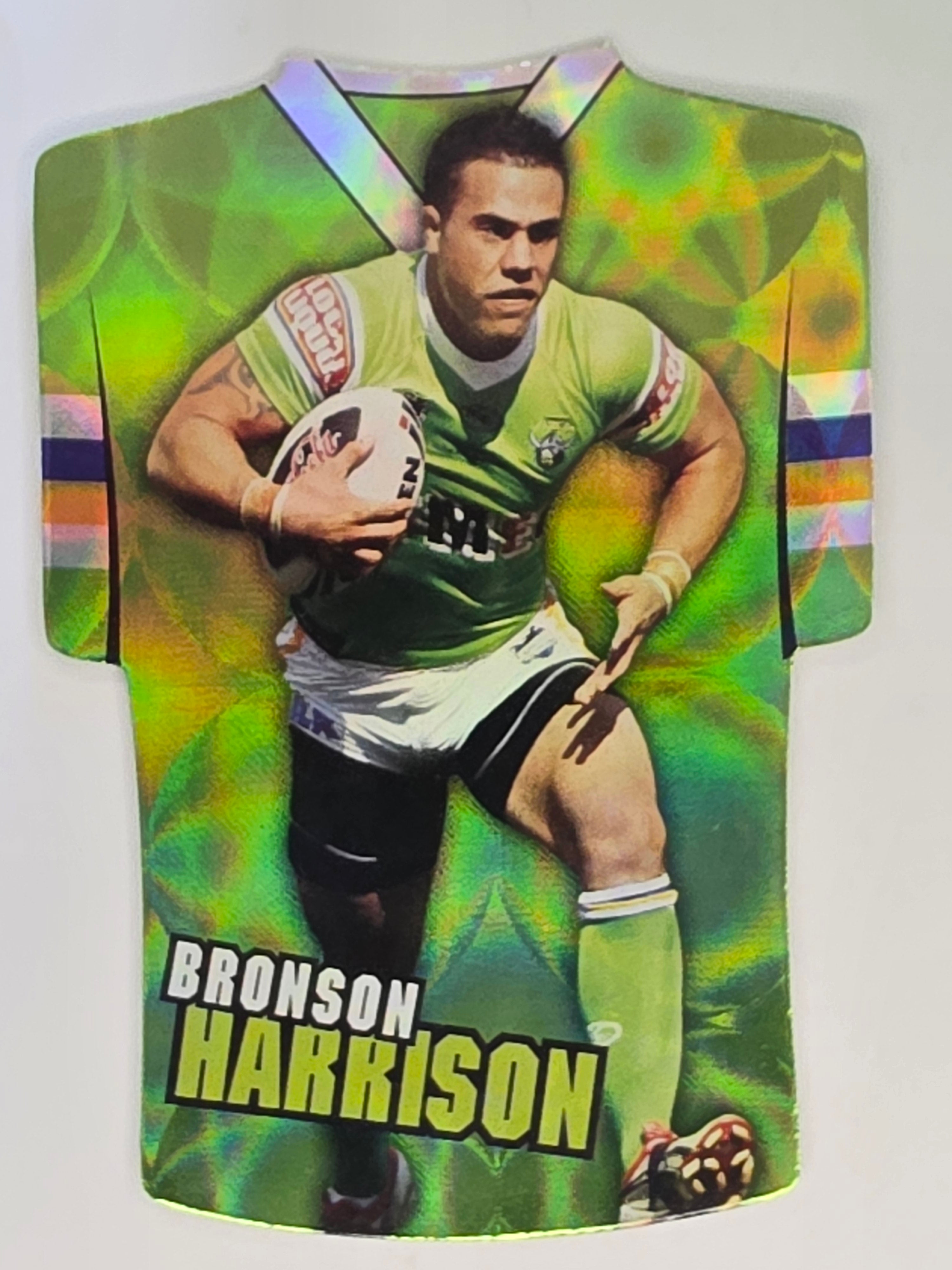 NRL 2009 Classic | Holofoil Jersey Cards #JDC16 | Bronson Harrison | Canberra Raiders