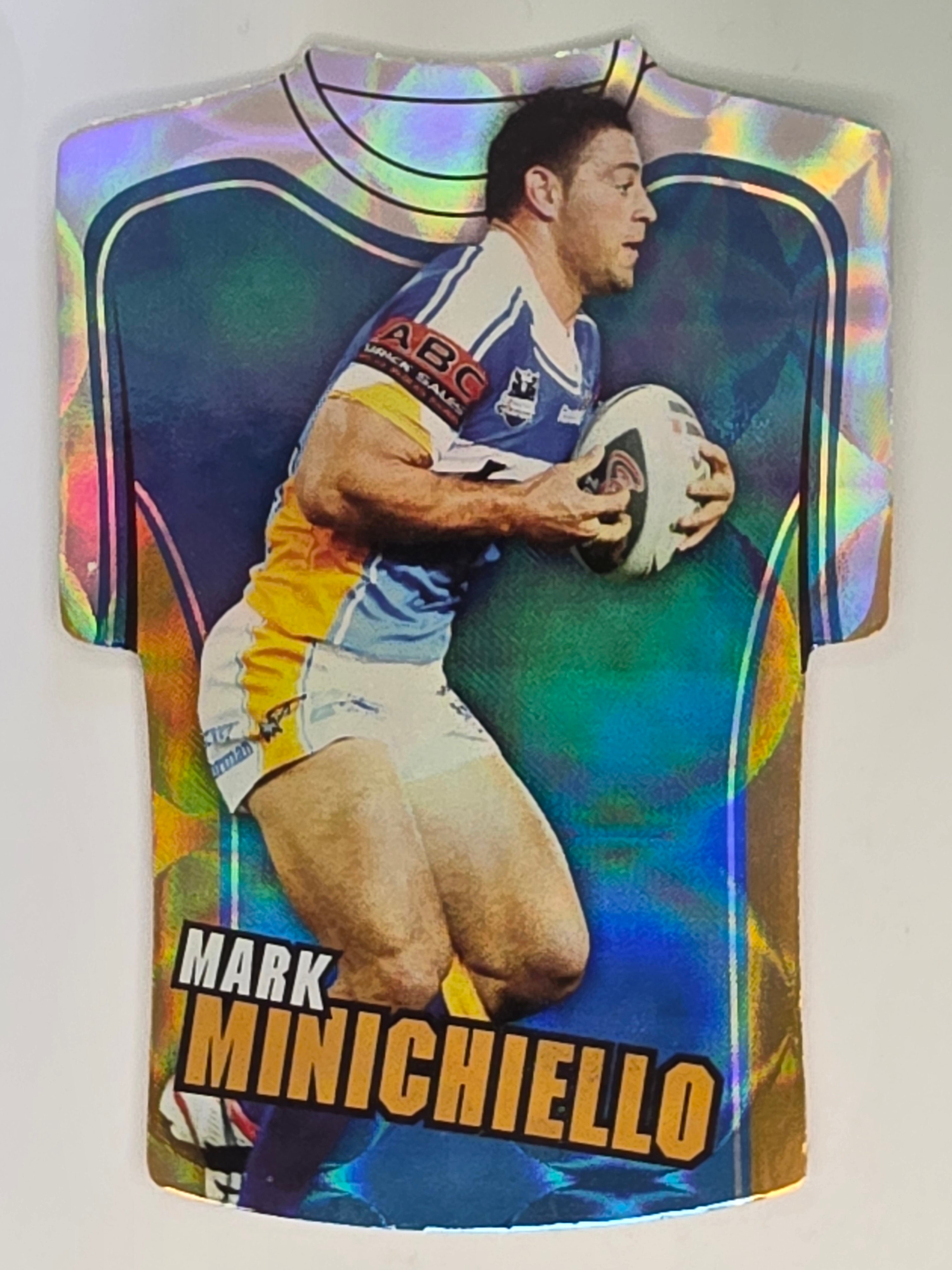 NRL 2009 Classic | Holofoil Jersey Cards #JDC26 | Mark Minichiello | Gold Coast Titans
