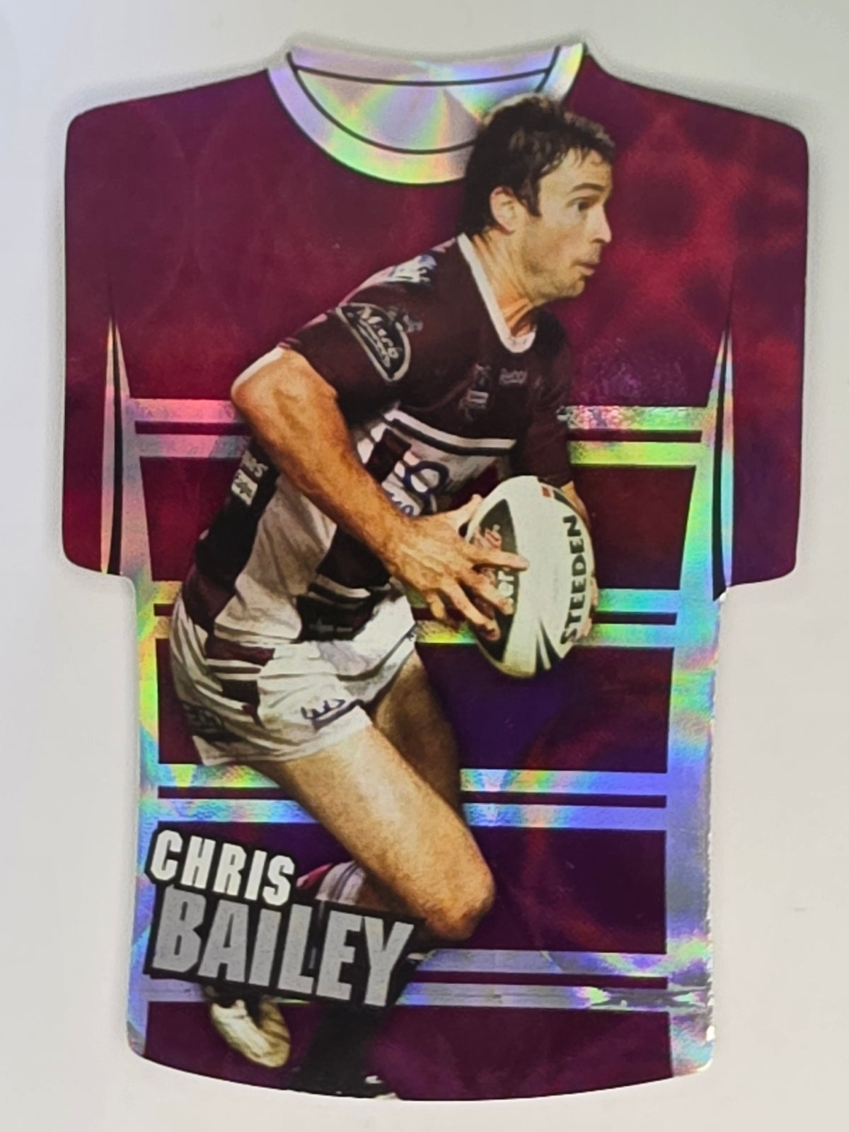 NRL 2009 Classic | Holofoil Jersey Cards #JDC32 | Chris Bailey | Manly Warringah Sea Eagles