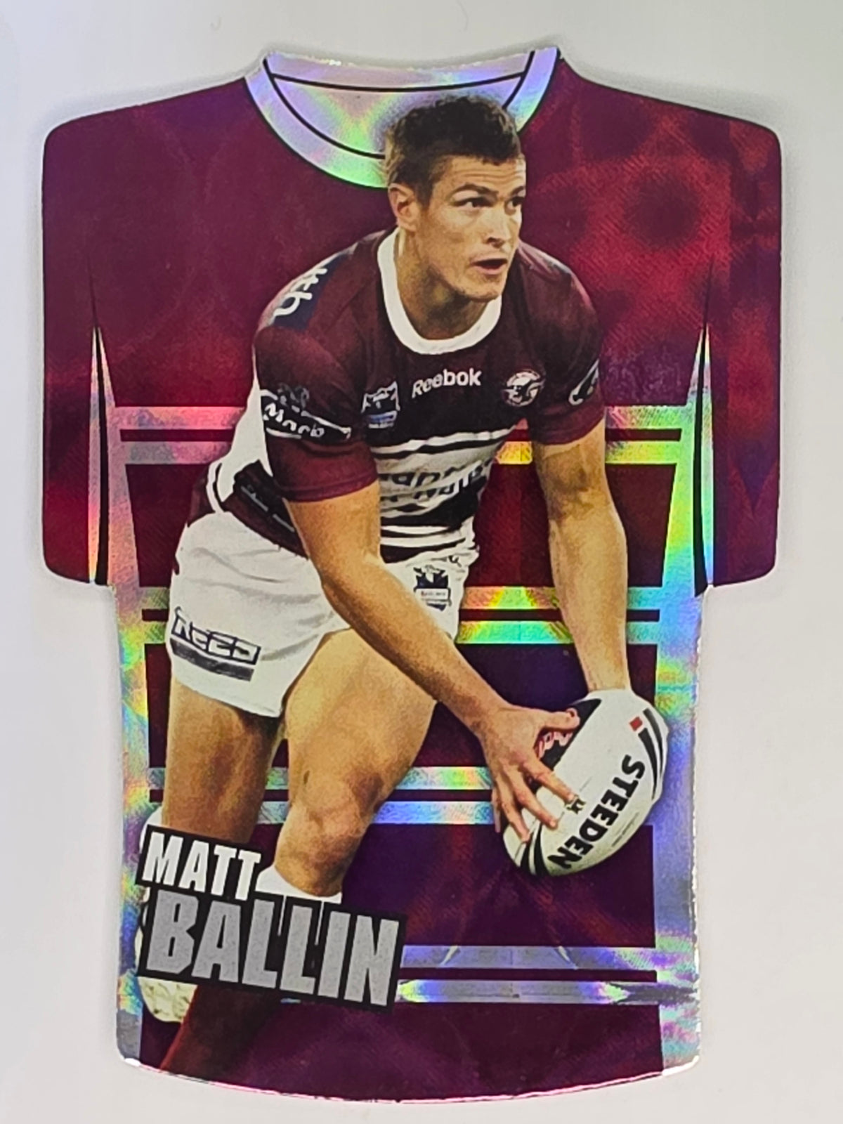 NRL 2009 Classic | Holofoil Jersey Cards #JDC33 | Matt Ballin | Manly Warringah Sea Eagles