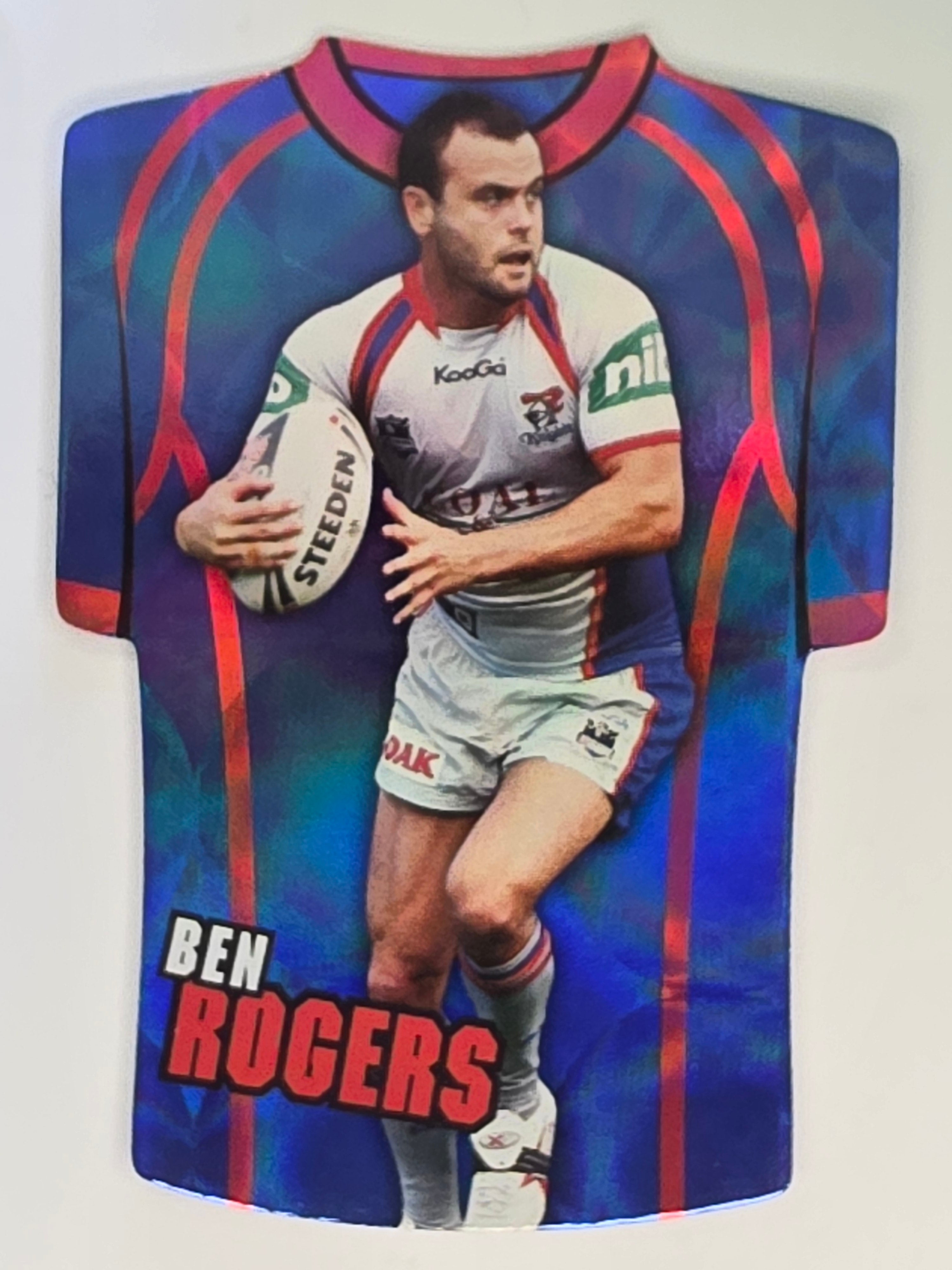 NRL 2009 Classic | Holofoil Jersey Cards #JDC45 | Ben Rogers | Newcastle Knights