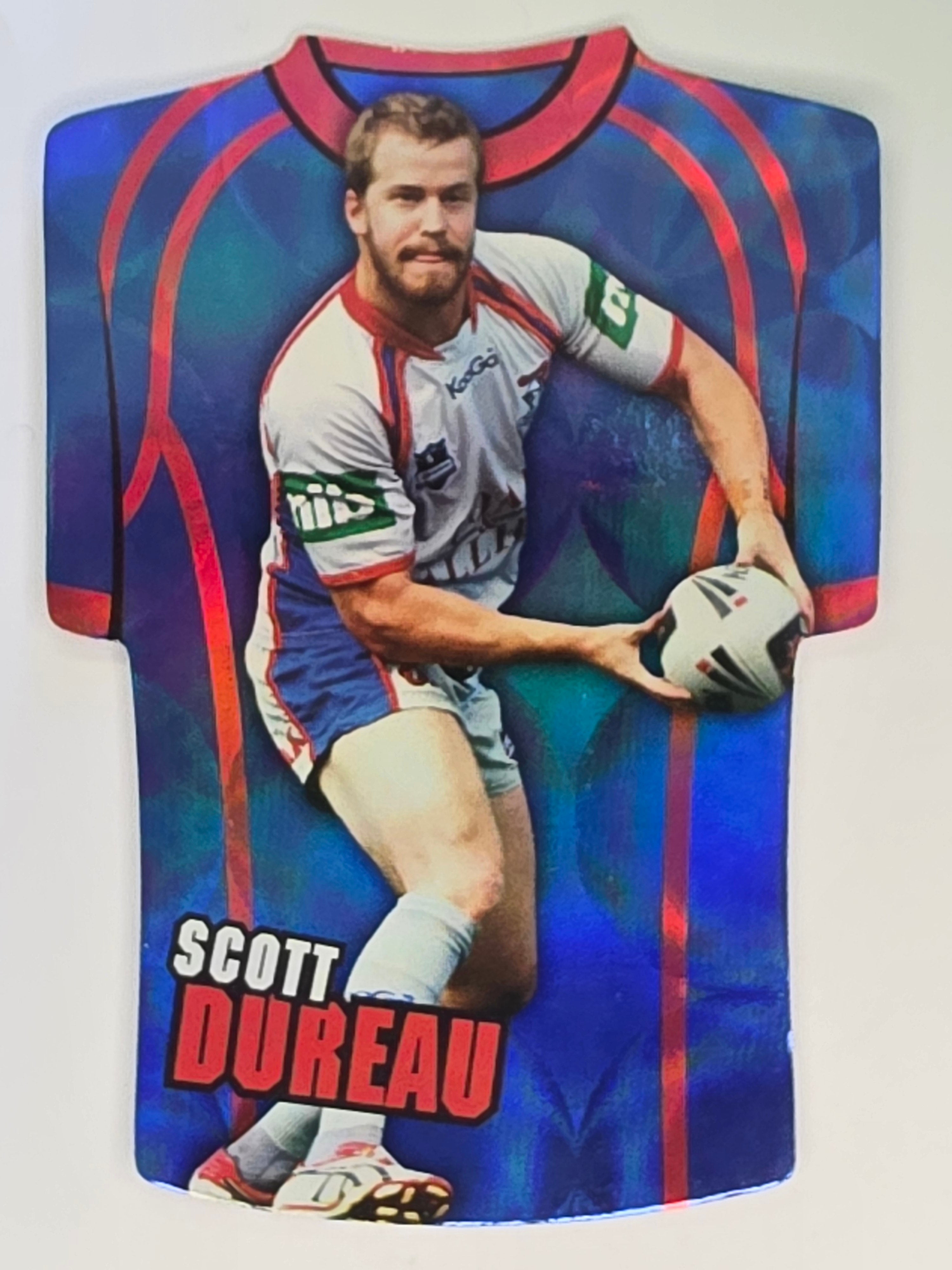 NRL 2009 Classic | Holofoil Jersey Cards #JDC46 | Scott Dureau | Newcastle Knights