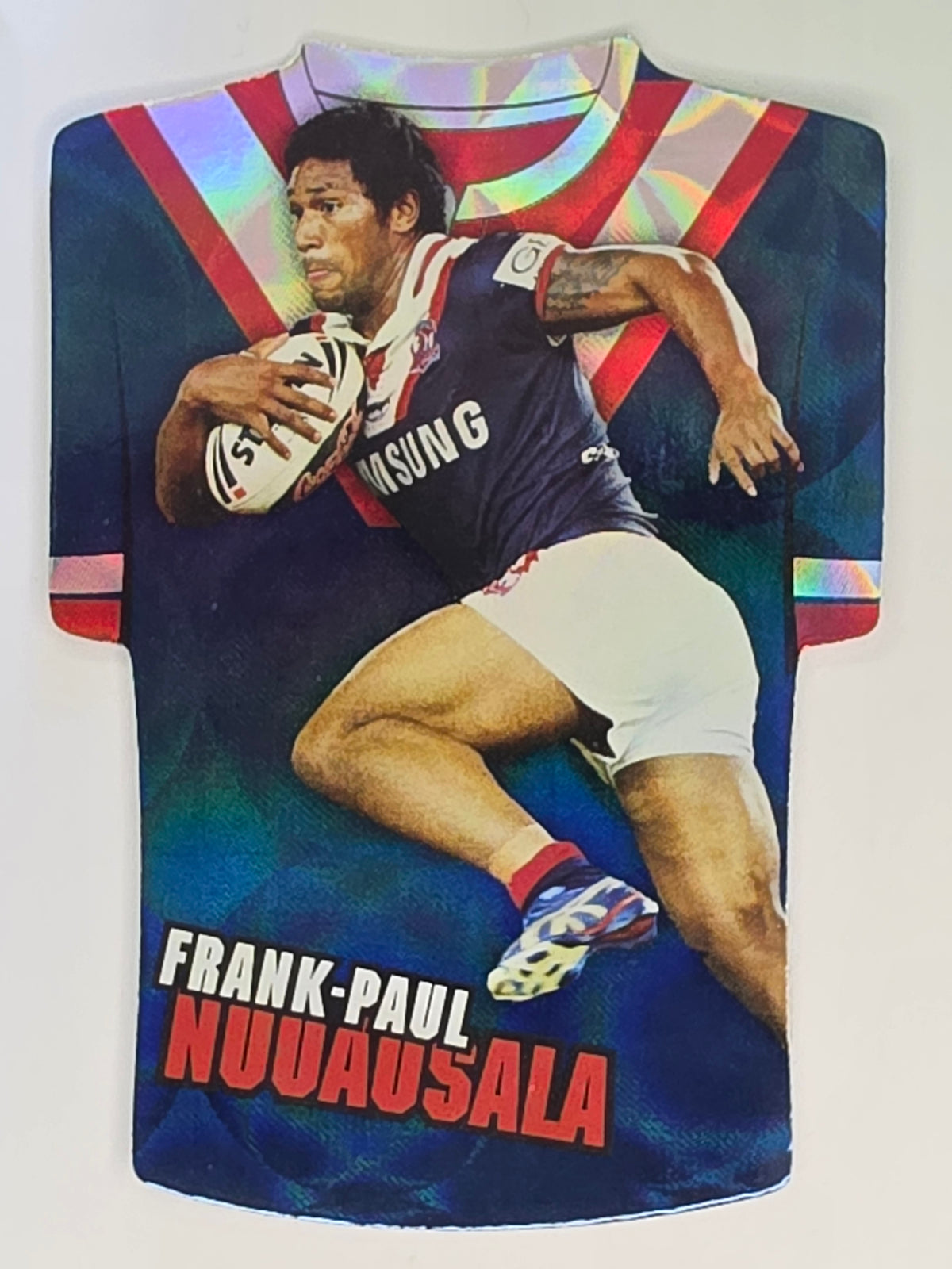 NRL 2009 Classic | Holofoil Jersey Cards #JDC81 | Frank-Paul Nuuausala | Sydney Roosters