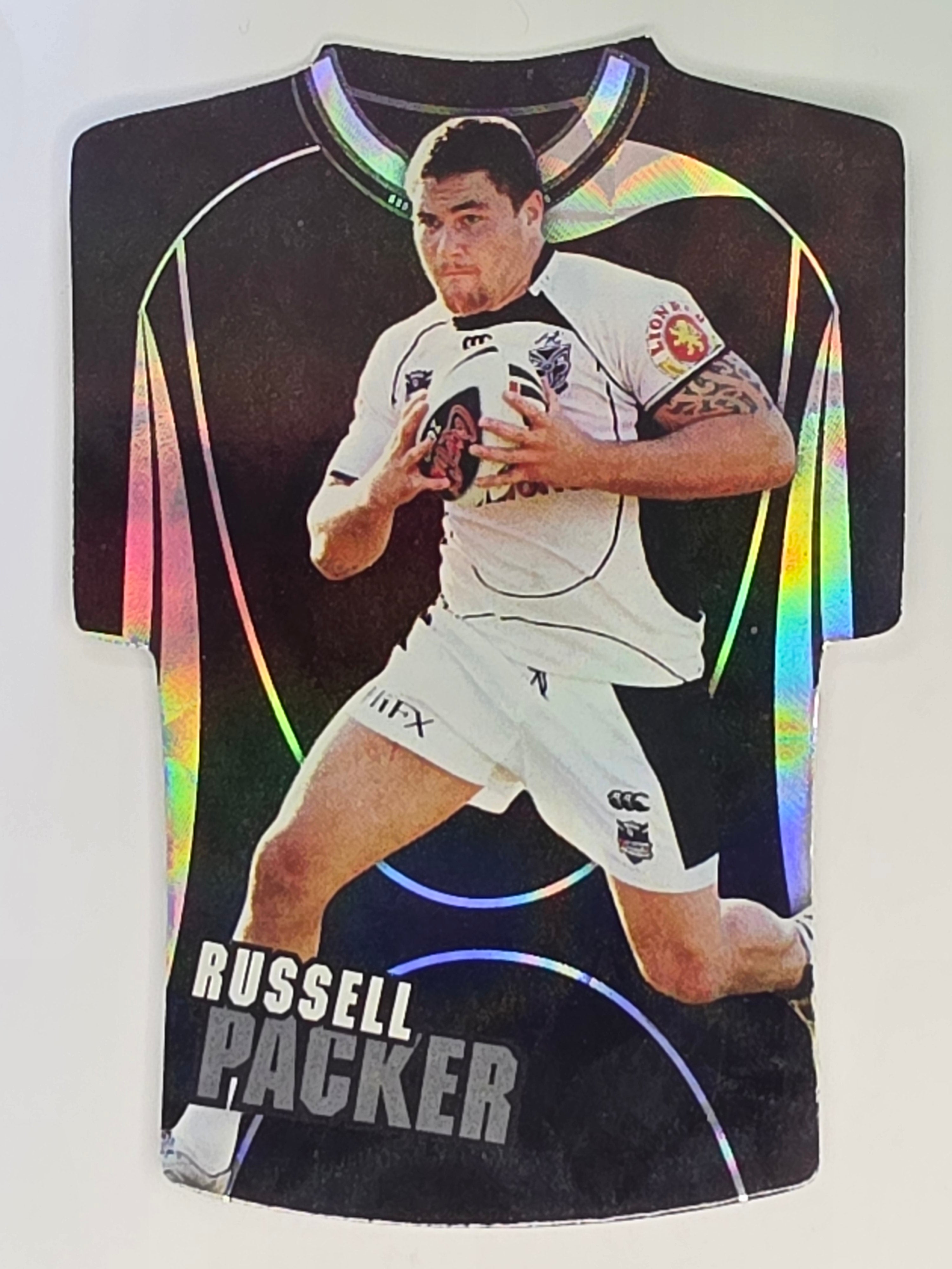 NRL 2009 Classic | Holofoil Jersey Cards #JDC90 | Russell Packer | New Zealand Warriors