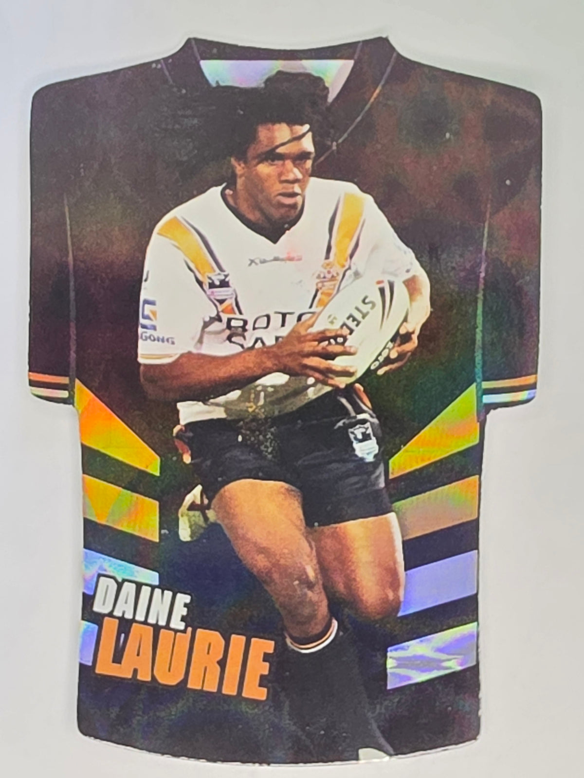NRL 2009 Classic | Holofoil Jersey Cards #JDC95 | Daine Laurie | Wests Tigers