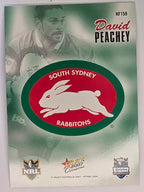 NRL 2007 Champions Holofoil Parallel #160 David Peachey South Sydney Rabbitohs