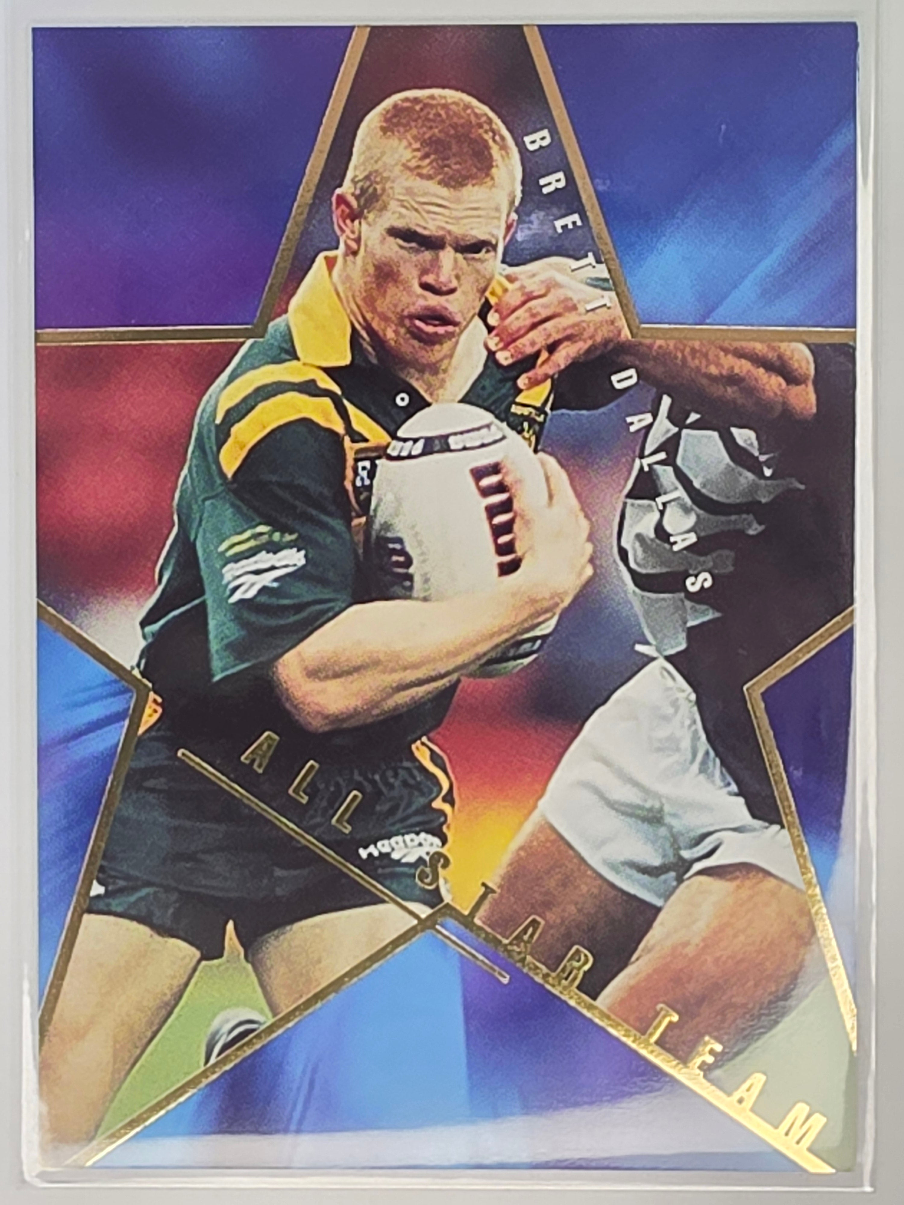 NRL 1996 Dynamic Series 1 All Star Team #AS2 Brett Dallas North Sydney Bears