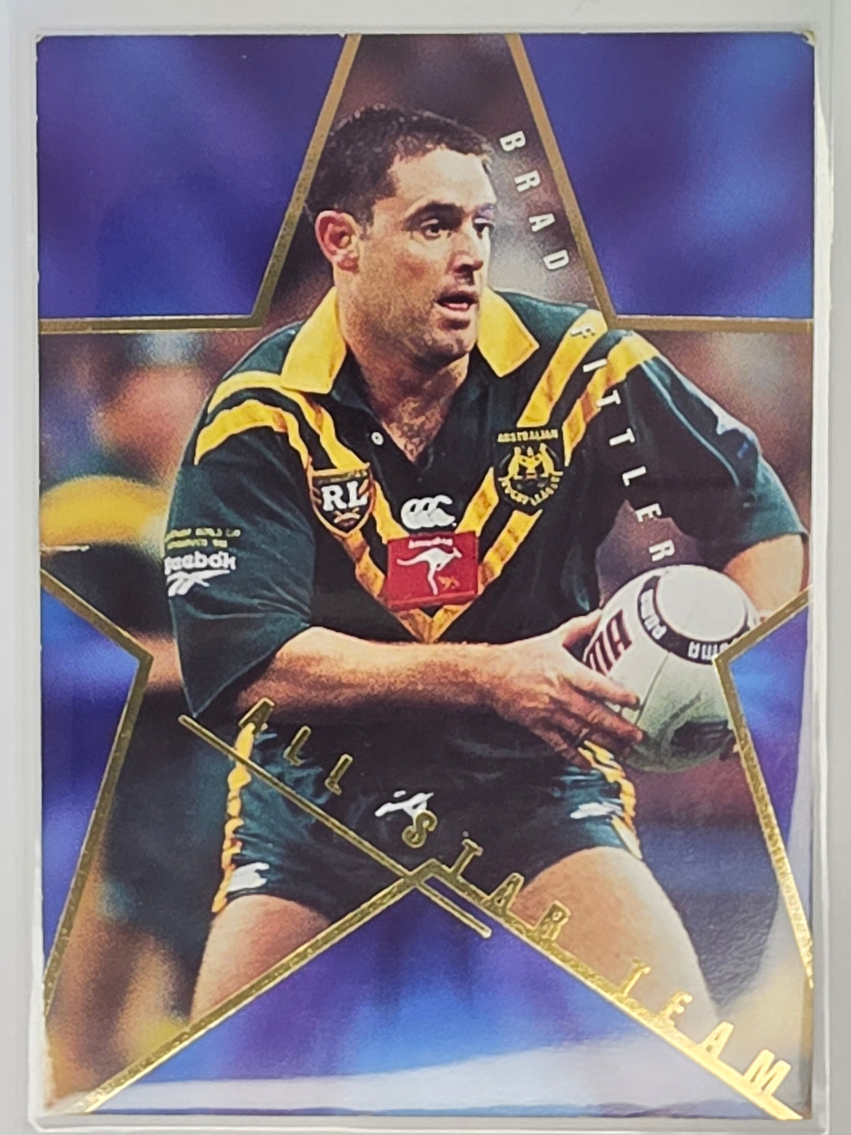 NRL 1996 Dynamic Series 1 All Star Team #AS6 Brad Fittler Sydney Roosters