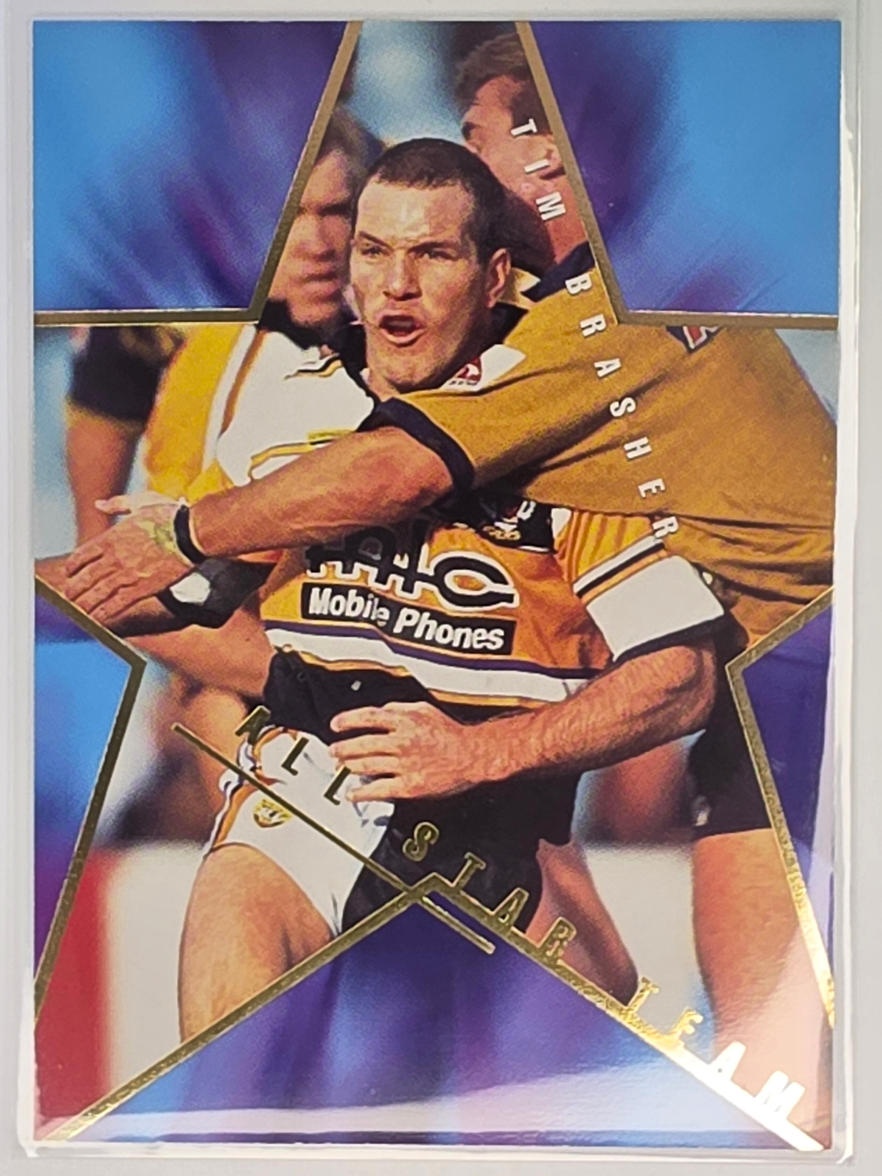 NRL 1996 Dynamic Series 1 All Star Team #AS7 Tim Brasher Sydney Tigers