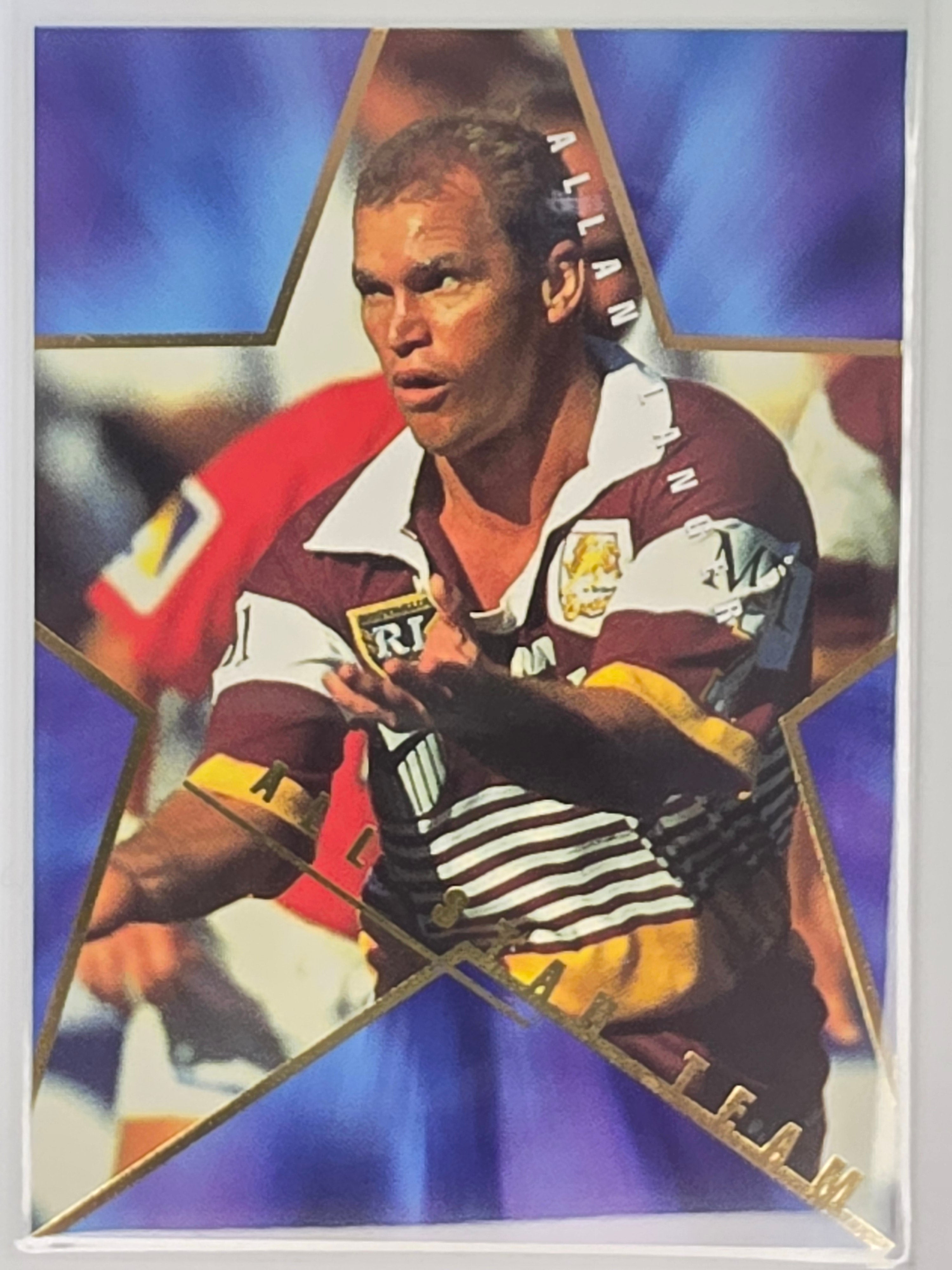 NRL 1996 Dynamic Series 1 All Star Team #AS14 Allan Langer Brisbane Broncos