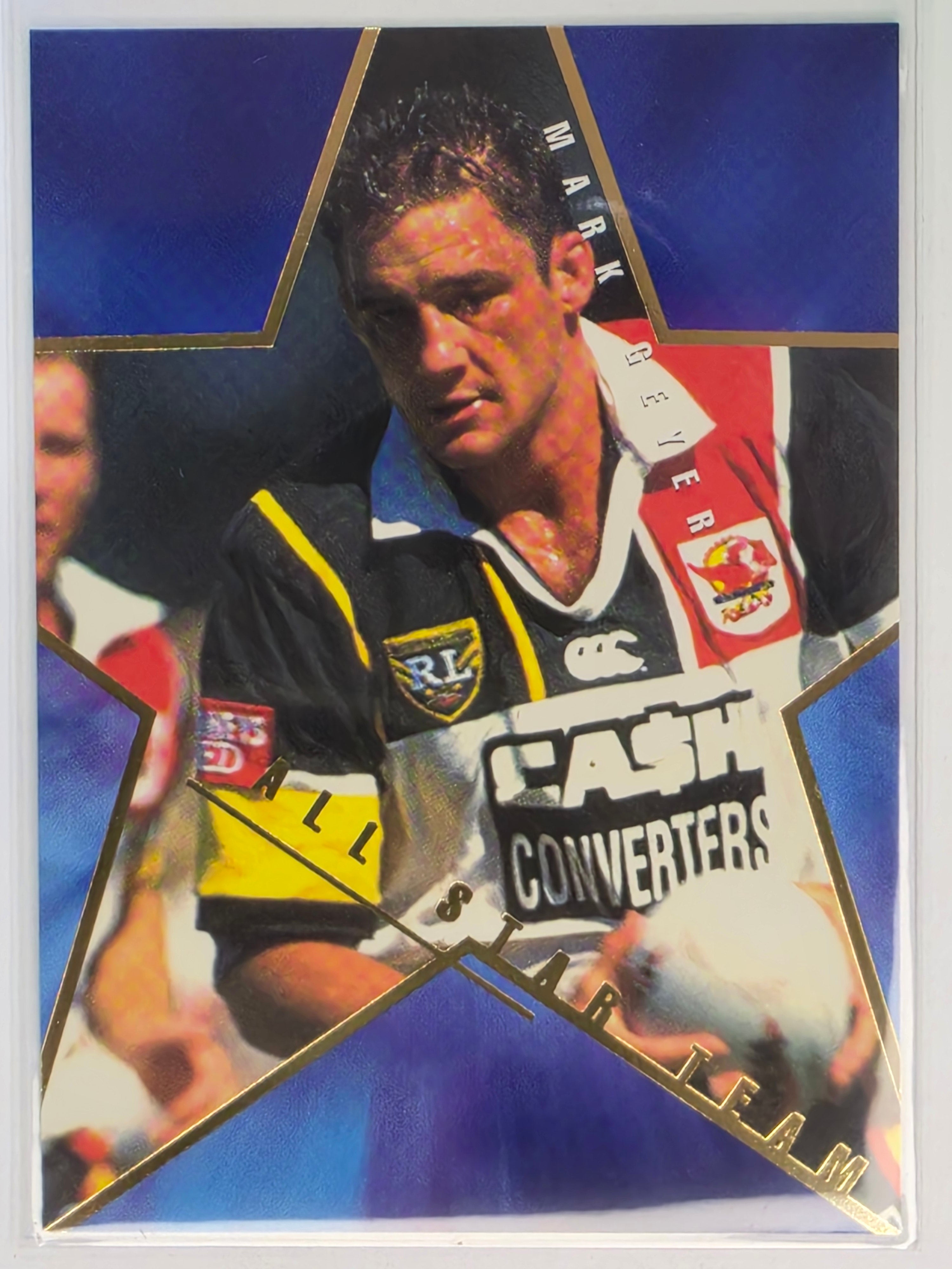 NRL 1996 Dynamic Series 1 All Star Team #AS17 Mark Geyer Western Reds