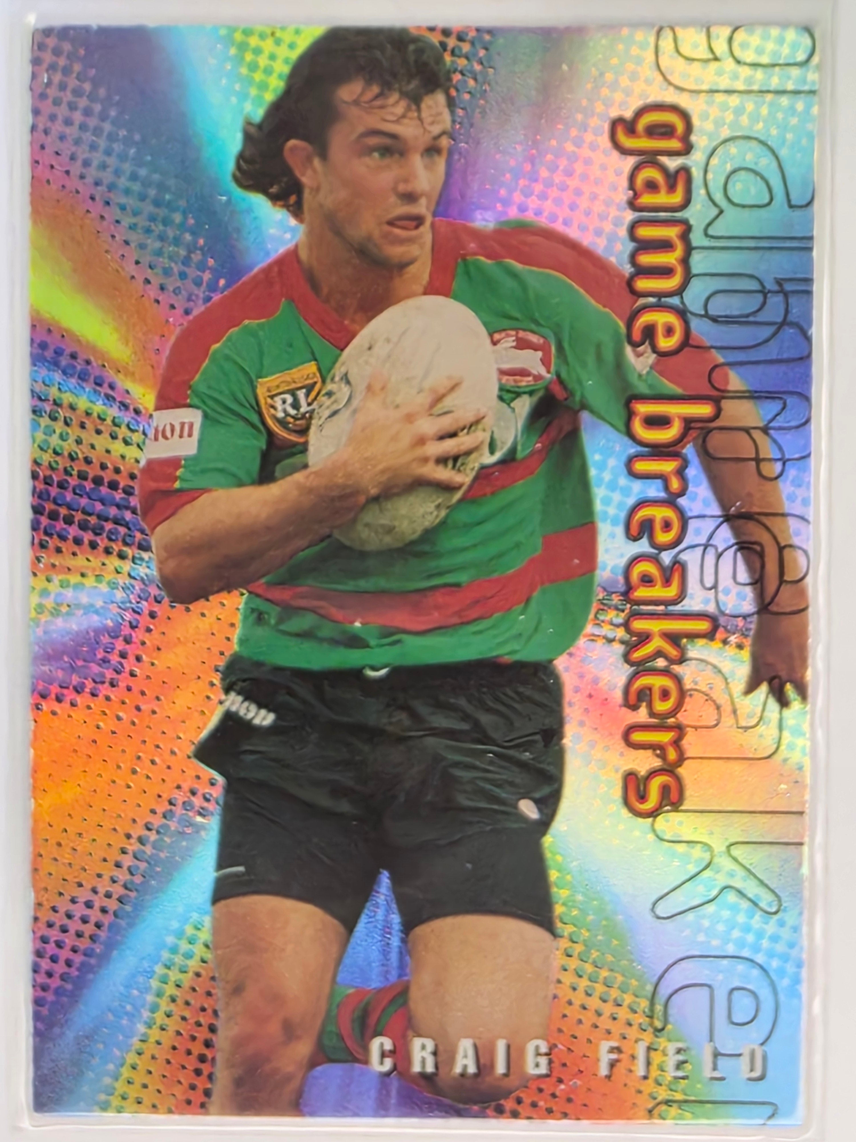 NRL 1996 Dynamic Series 1 Game Breakers #GB4 Craig Field South Sydney Rabbitohs