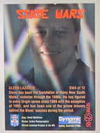 NRL 1996 Dynamic Series 2 | State Wars #SW4 Glenn Lazarus NSW Blues