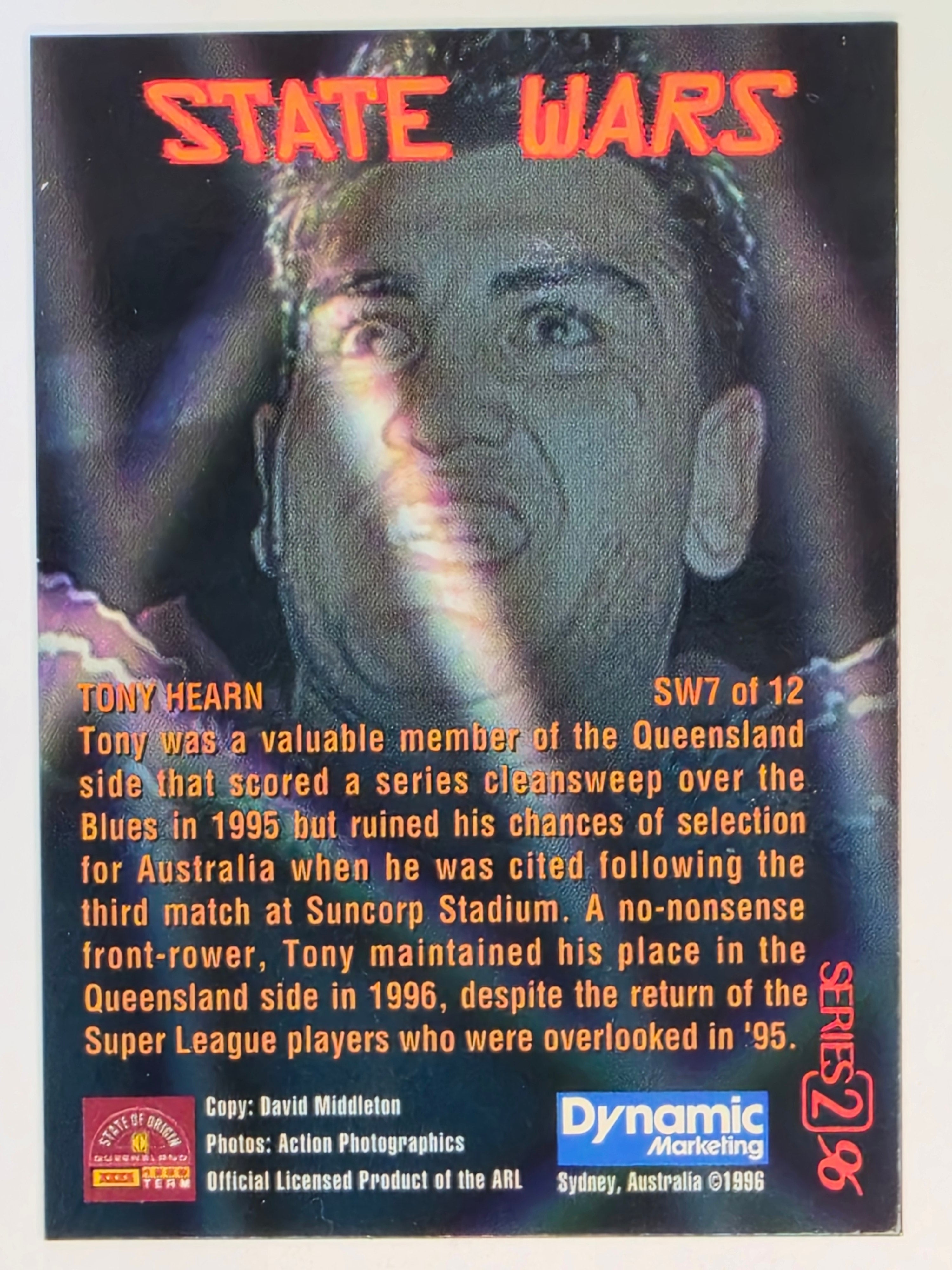 NRL 1996 Dynamic Series 2 | State Wars #SW7 Tony Hearn QLD Maroons