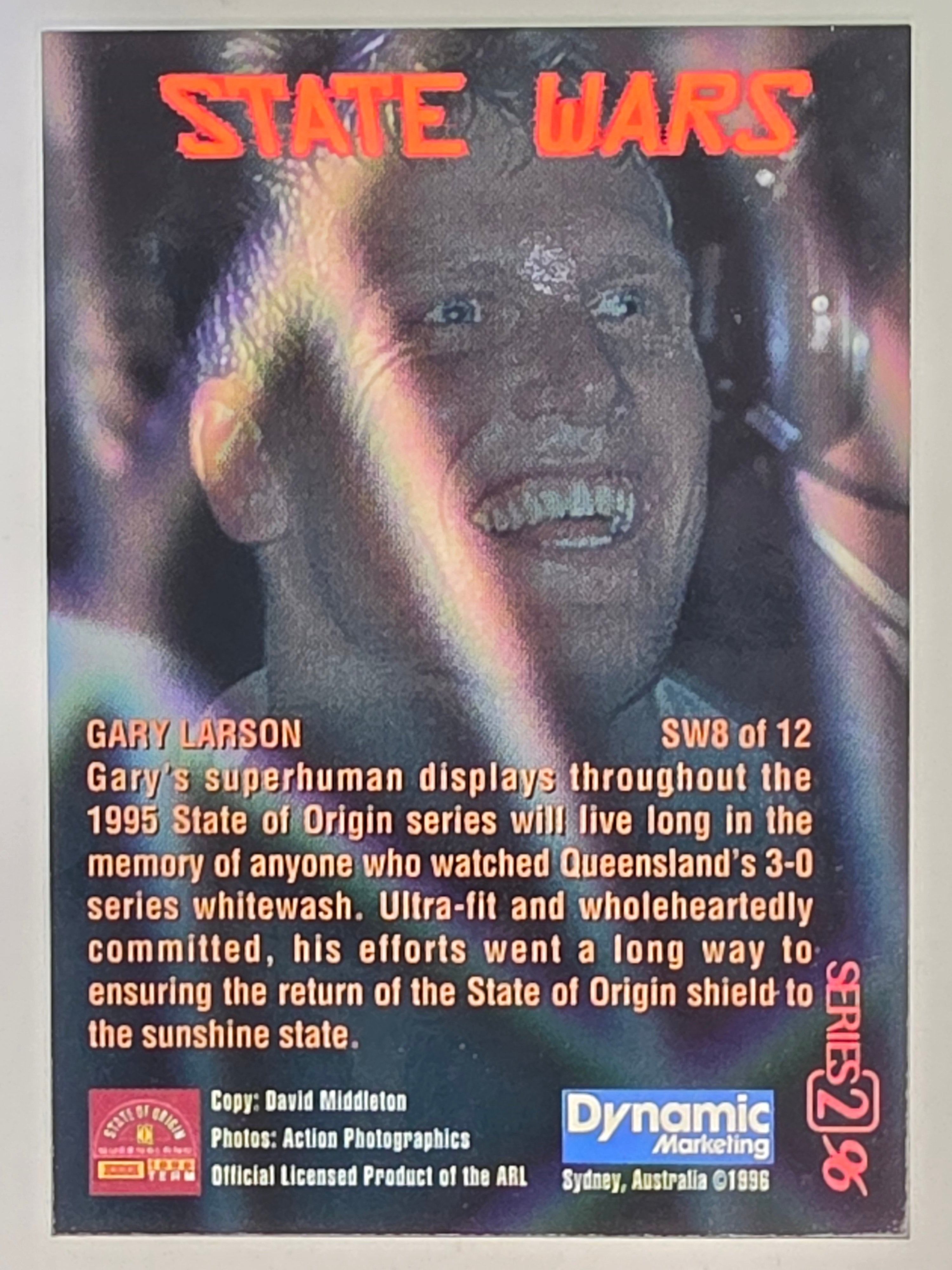 NRL 1996 Dynamic Series 2 | State Wars #SW8 Gary Larson QLD Maroons