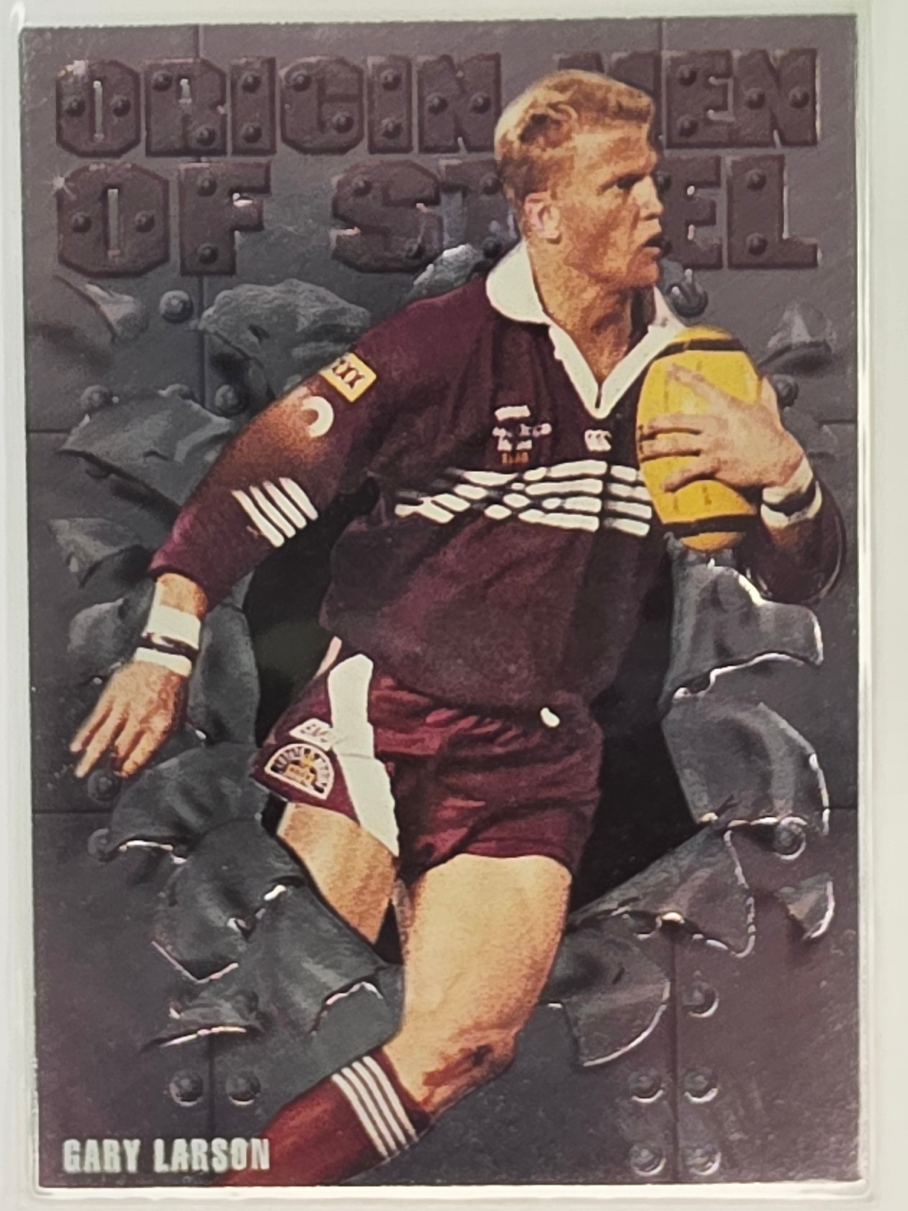 1995 Dynamic NRL Series 2 | Origin Men of Steel #OS5 Gary Larson QLD Maroons