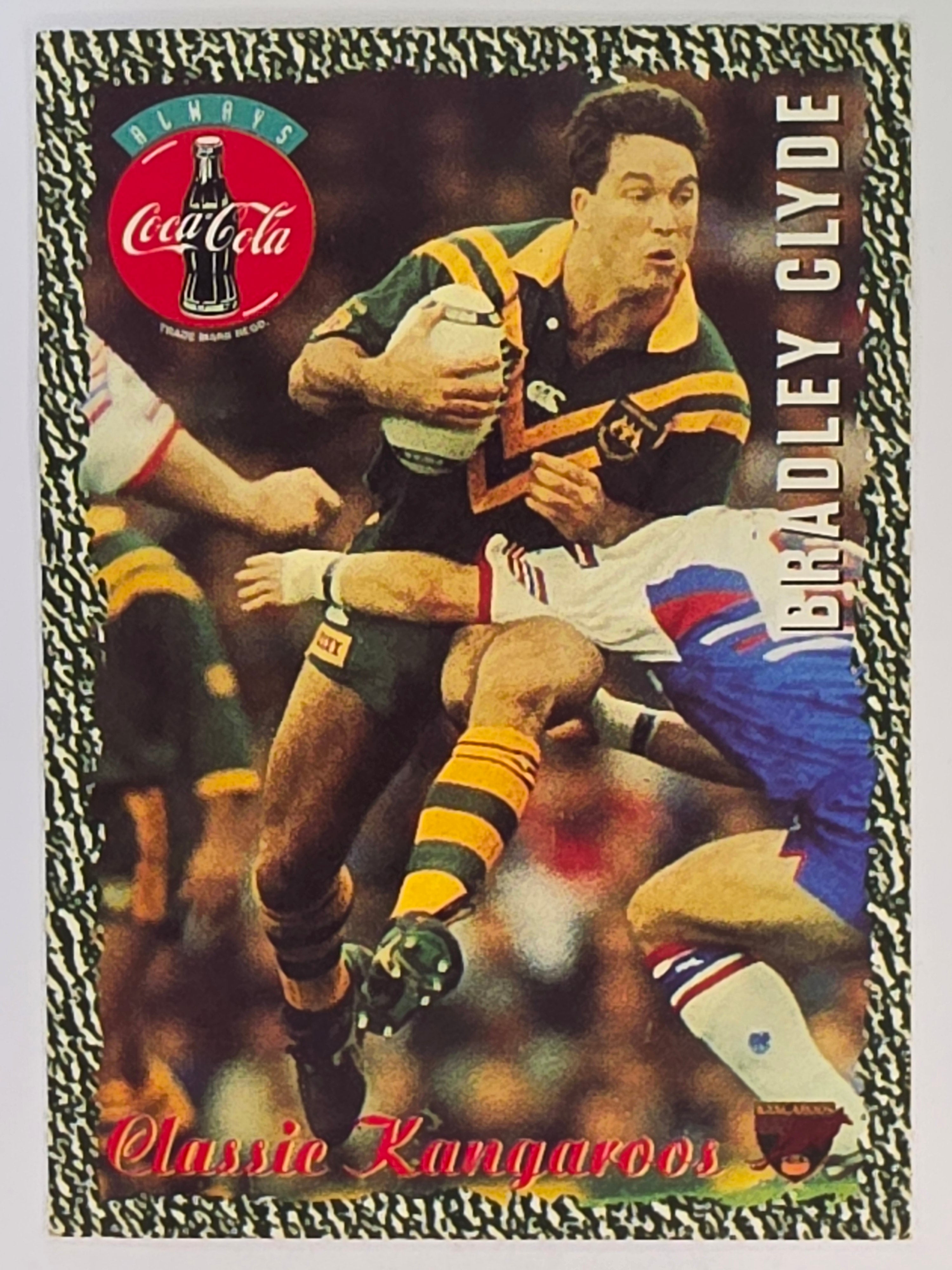 1995 Dynamic Coca Cola Classic Kangaroos #2 Bradley Clyde Australian Kangaroos