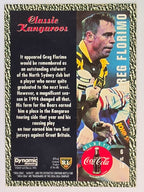 1995 Dynamic Coca Cola Classic Kangaroos #6 Greg Florimo Australian Kangaroos