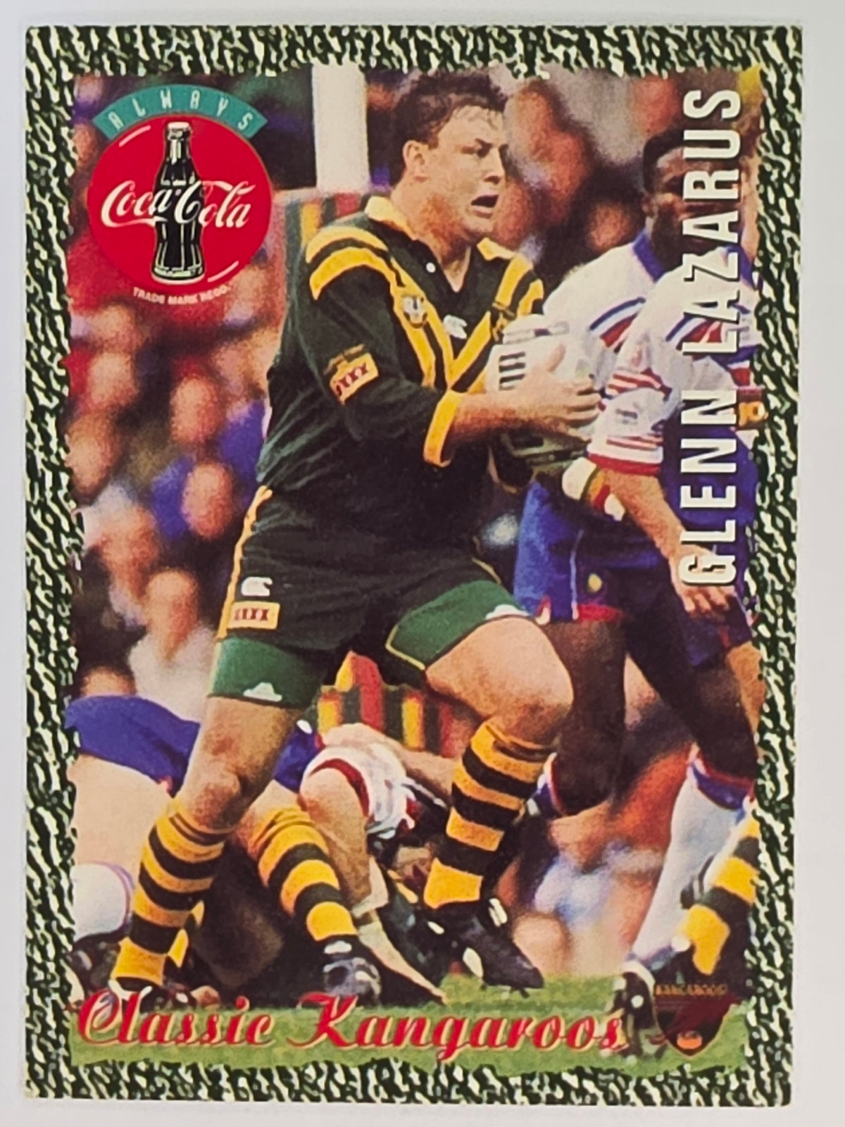 1995 Dynamic Coca Cola Classic Kangaroos #8 Glenn Lazarus Australian Kangaroos