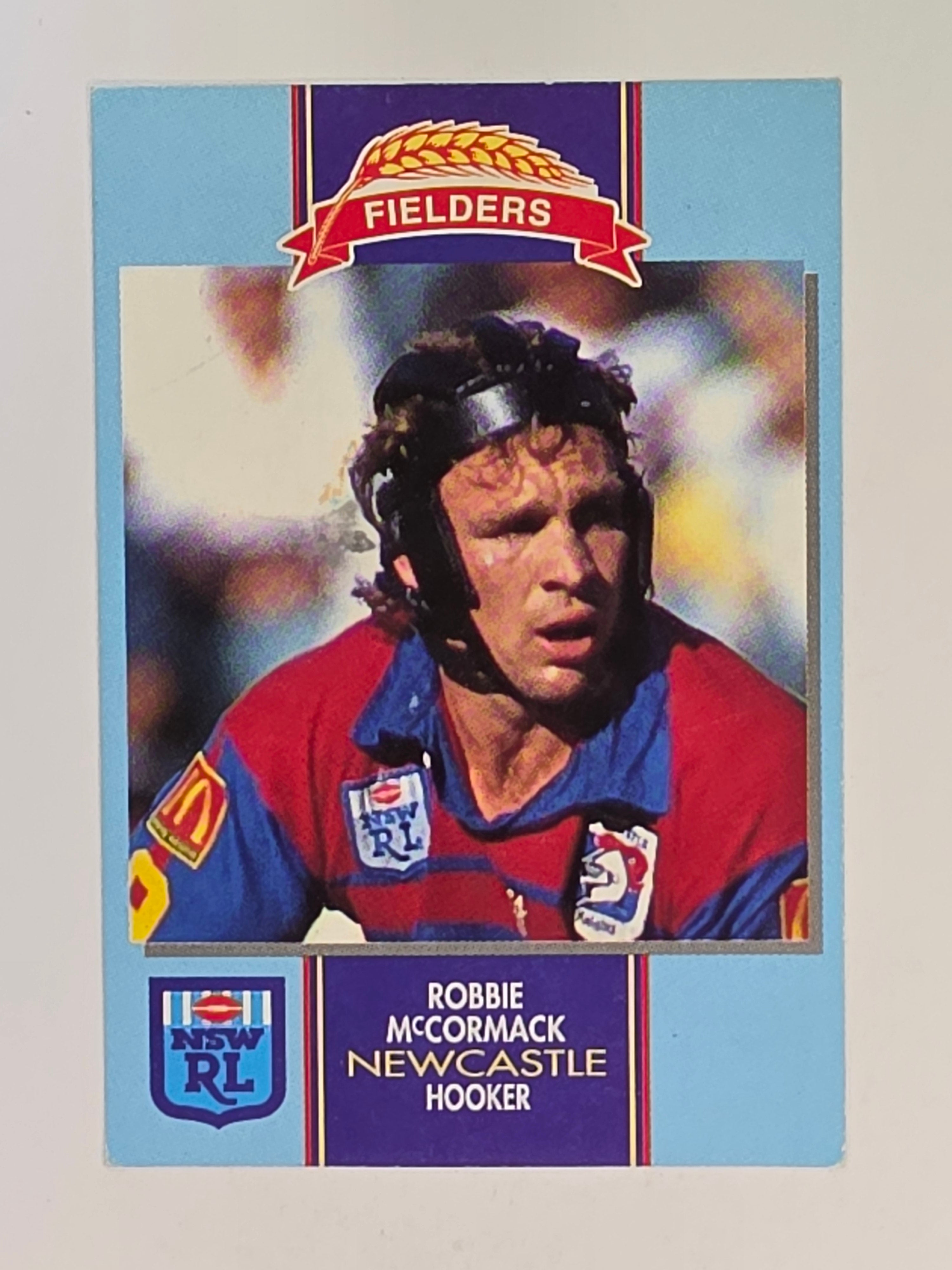 NRL 1993 Fielders | Robbie McCormack | Newcastle Knights (Scratched)