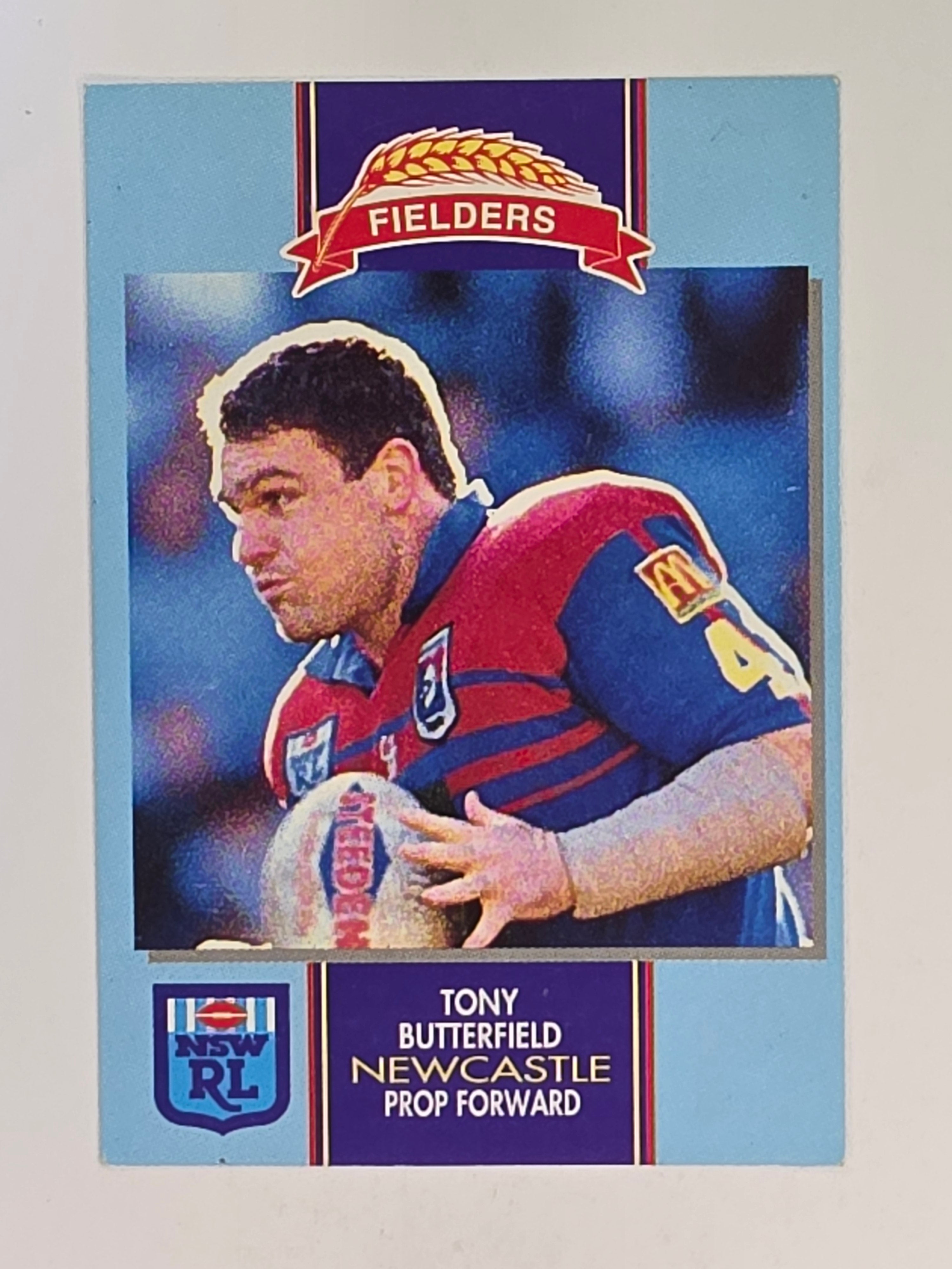 NRL 1993 Fielders | Tony Butterfield | Newcastle Knights (Scratched)