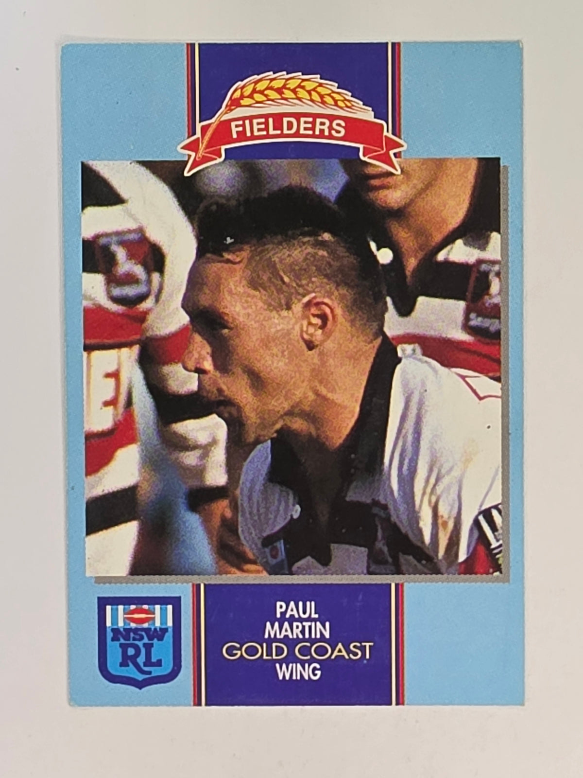 NRL 1993 Fielders | Paul Martin | Gold Coast Seagulls (Scratched)