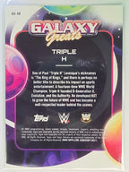 WWE 2026 Topps Chrome Cosmic | Galaxy Greats Black Refractor | GG-40 | Triple H | #05/10